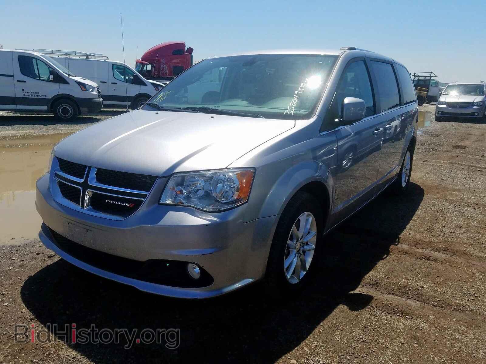 2018 DODGE CARAVAN - VIN: 2C4RDGCG7JR302258 - Фото 2