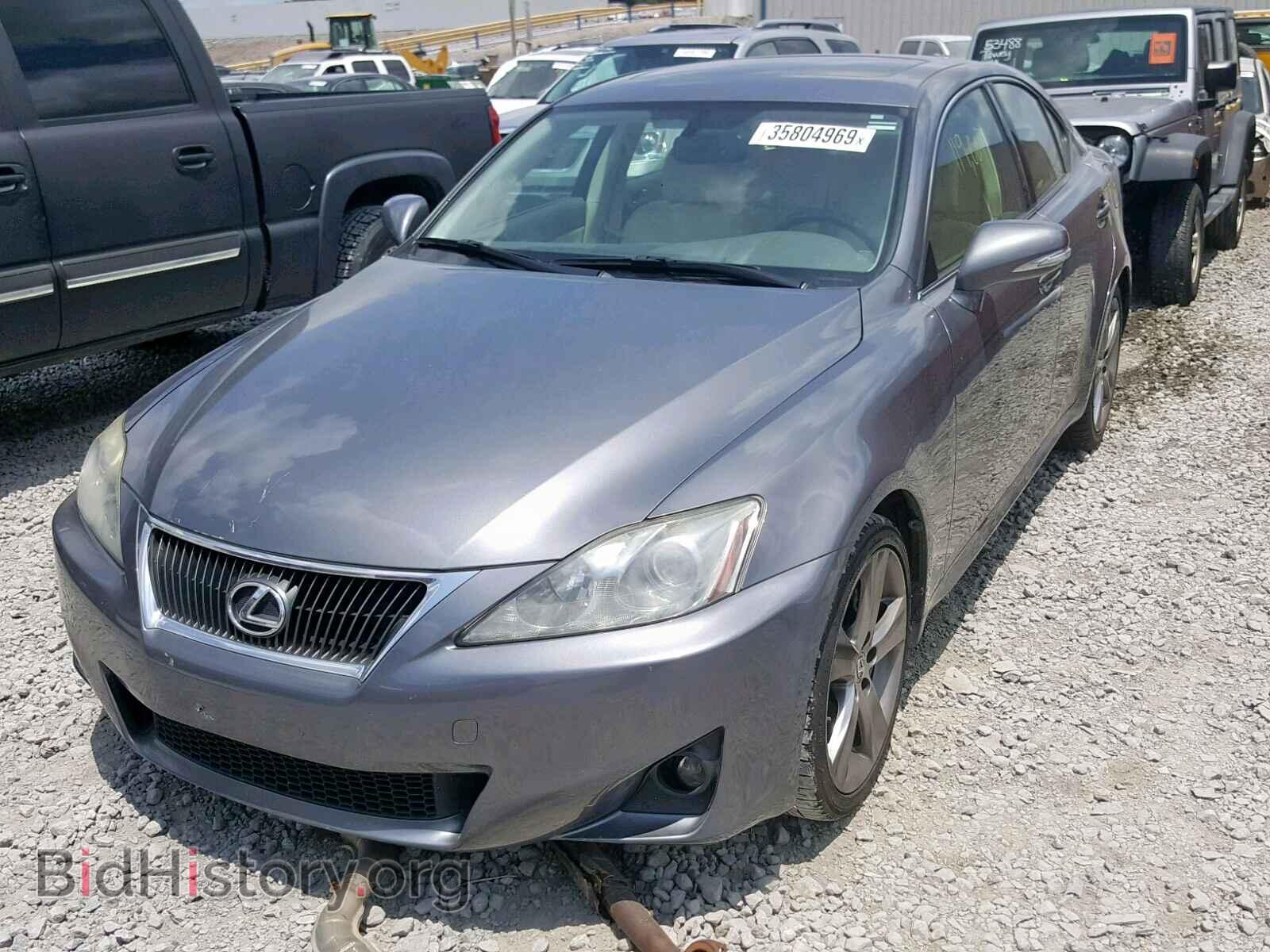 2012 LEXUS IS 250 - VIN: JTHBF5C28C5170209 - Фото 2