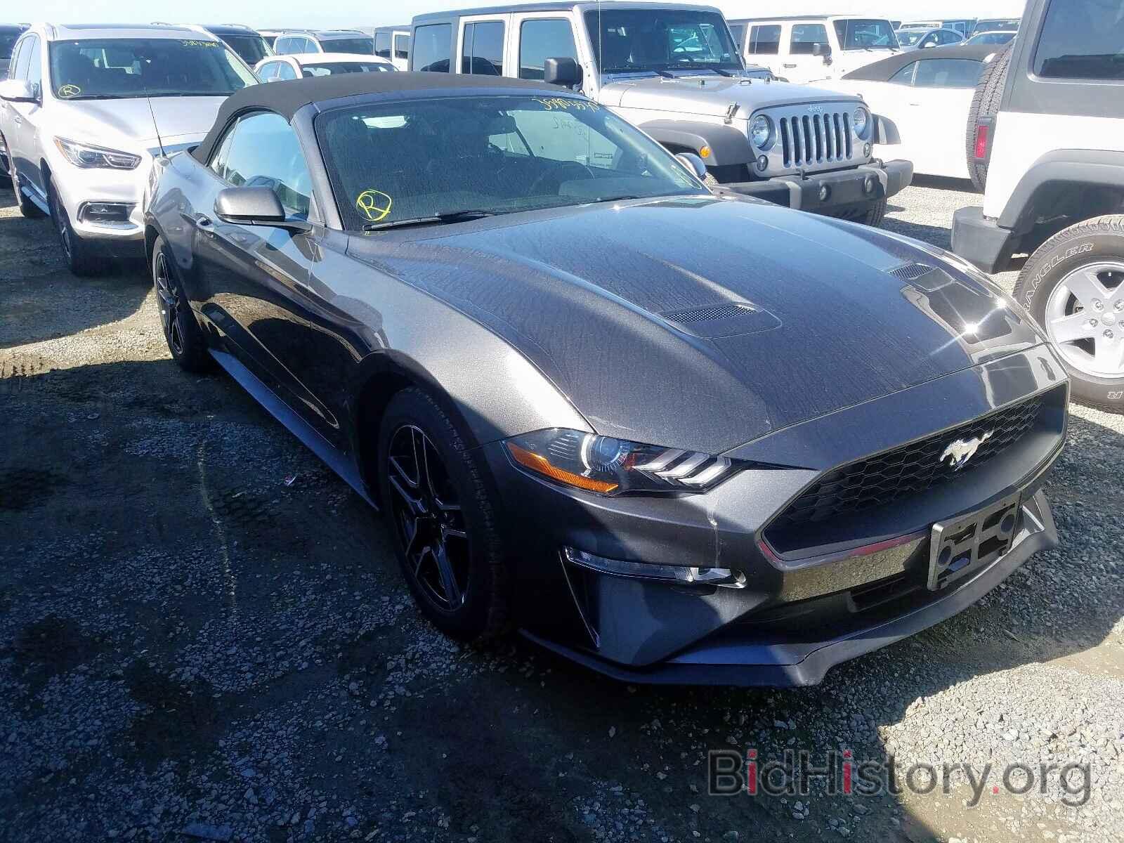 Photo 1FATP8UH4K5109743 - FORD MUSTANG 2019