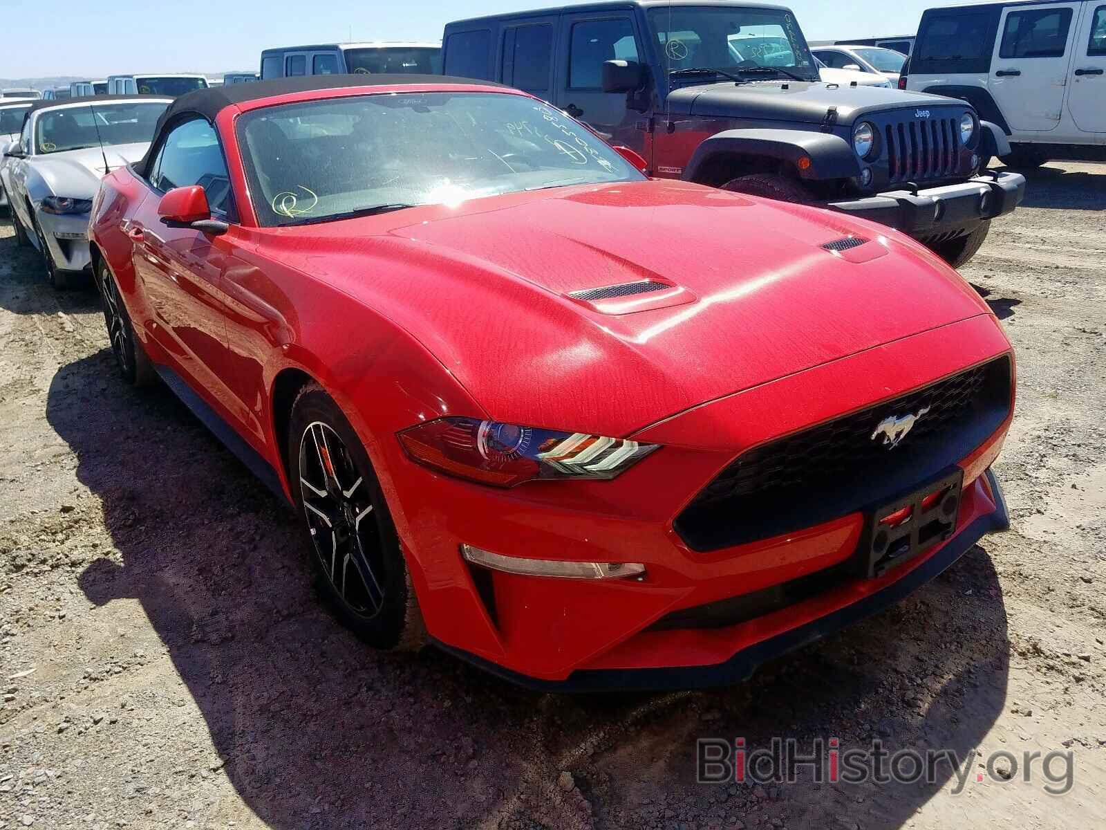Photo 1FATP8UH8K5109728 - FORD MUSTANG 2019