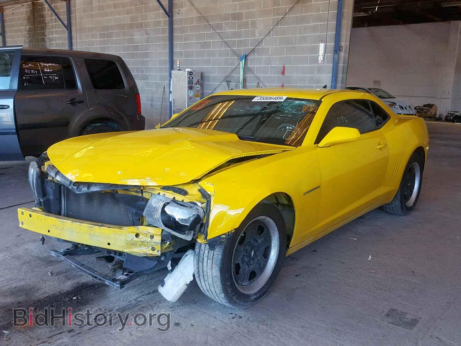 2013 CHEVROLET CAMARO - VIN: 2G1FA1E32D9165052 - Photo 2