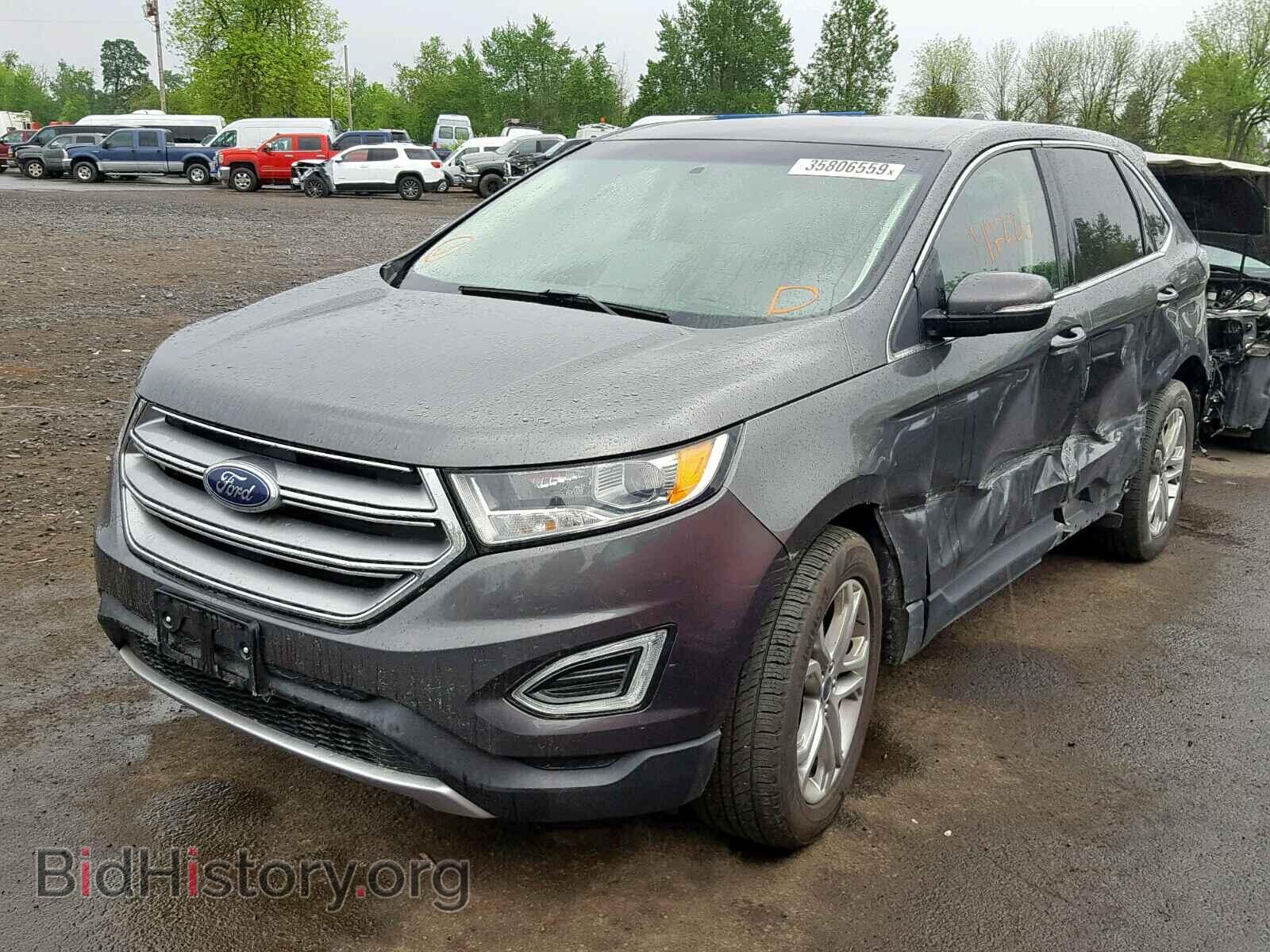 2017 FORD EDGE TITAN - VIN: 2FMPK4K91HBB59711 - Фото 2