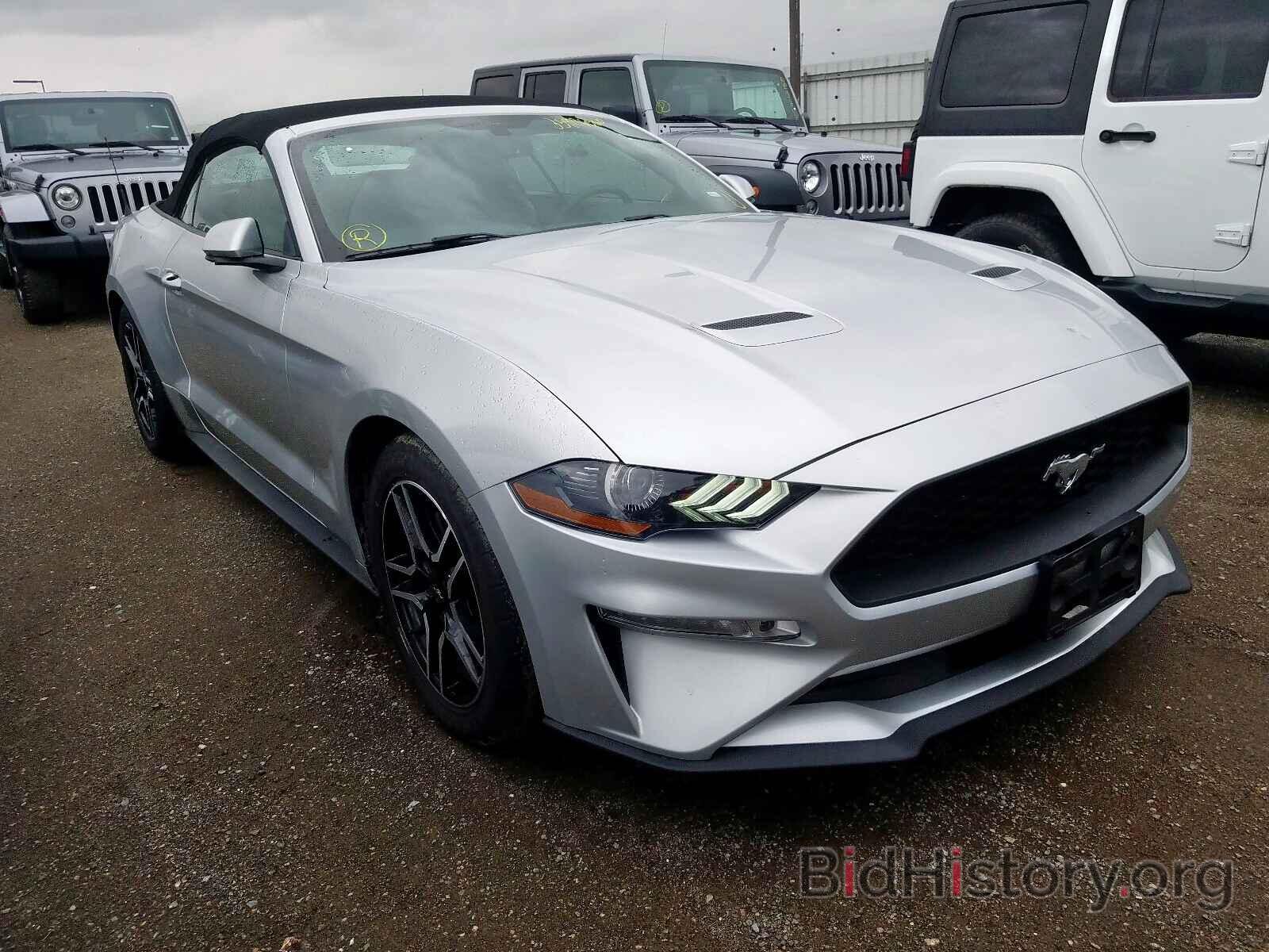 Photo 1FATP8UH4K5125991 - FORD MUSTANG 2019