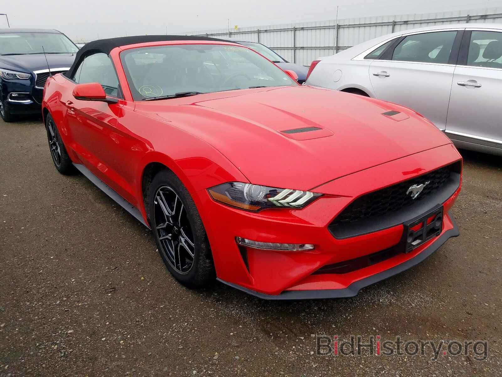 Photo 1FATP8UH4K5115624 - FORD MUSTANG 2019
