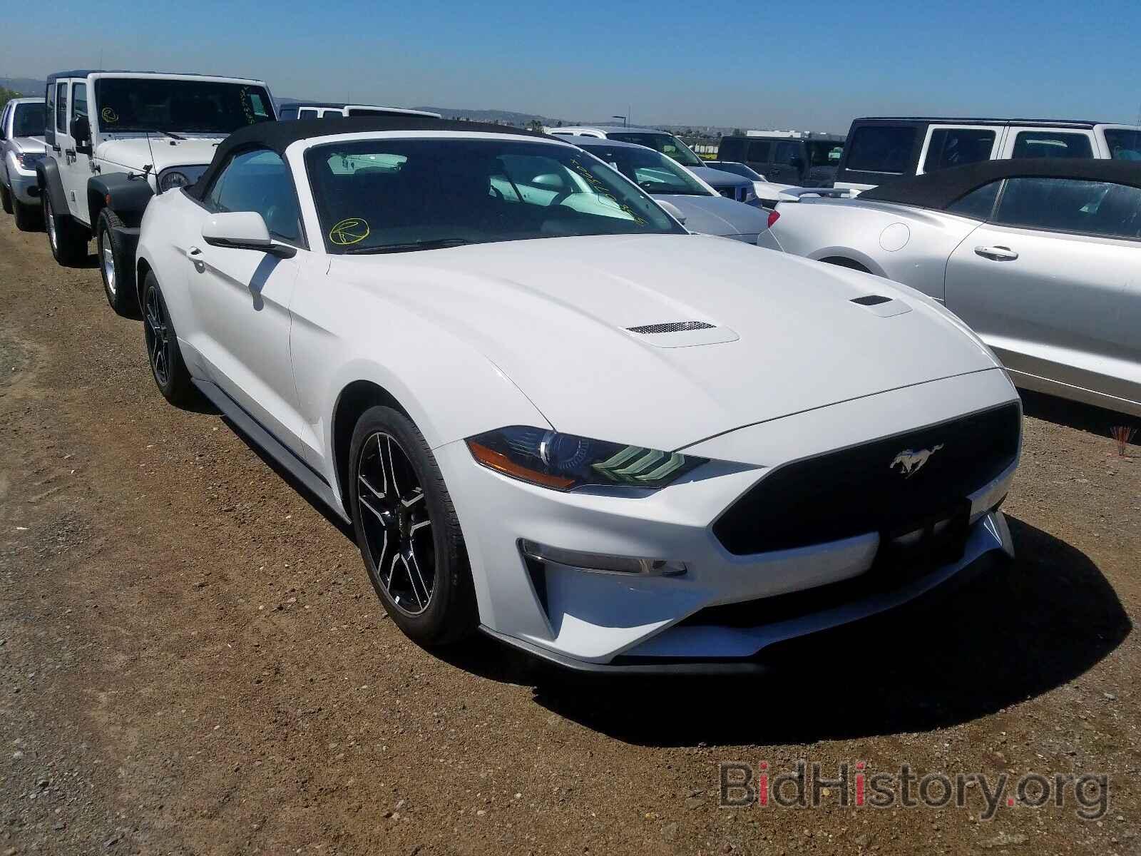 Photo 1FATP8UH8K5115612 - FORD MUSTANG 2019