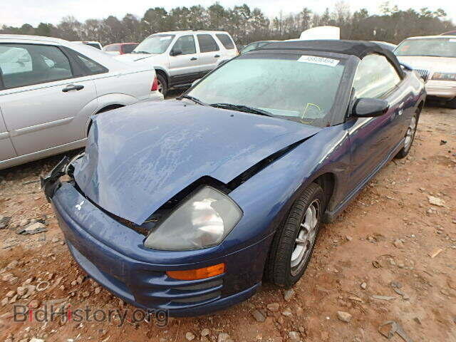 2002 MITSUBISHI ECLIPSE - VIN: 4A3AE85H92E104718 - Фото 2