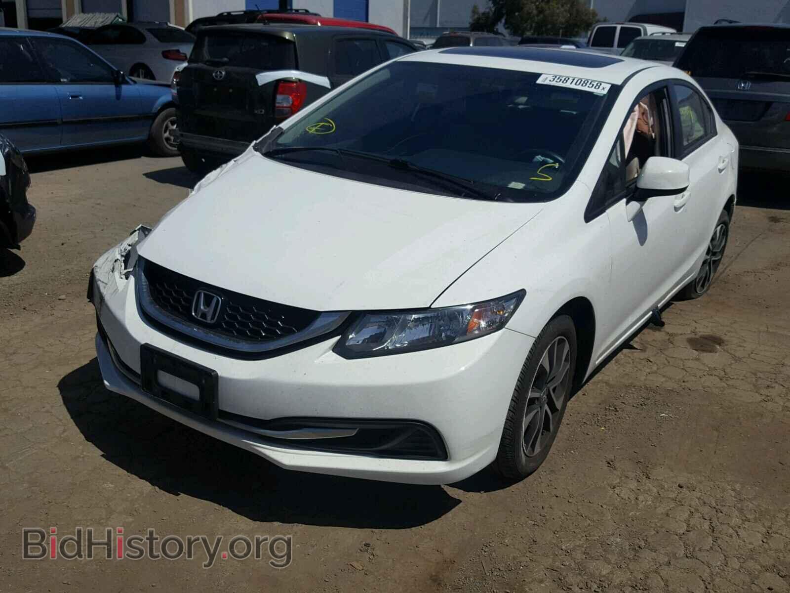 2013 HONDA CIVIC - VIN: 19XFB2F81DE274687 - Фото 2