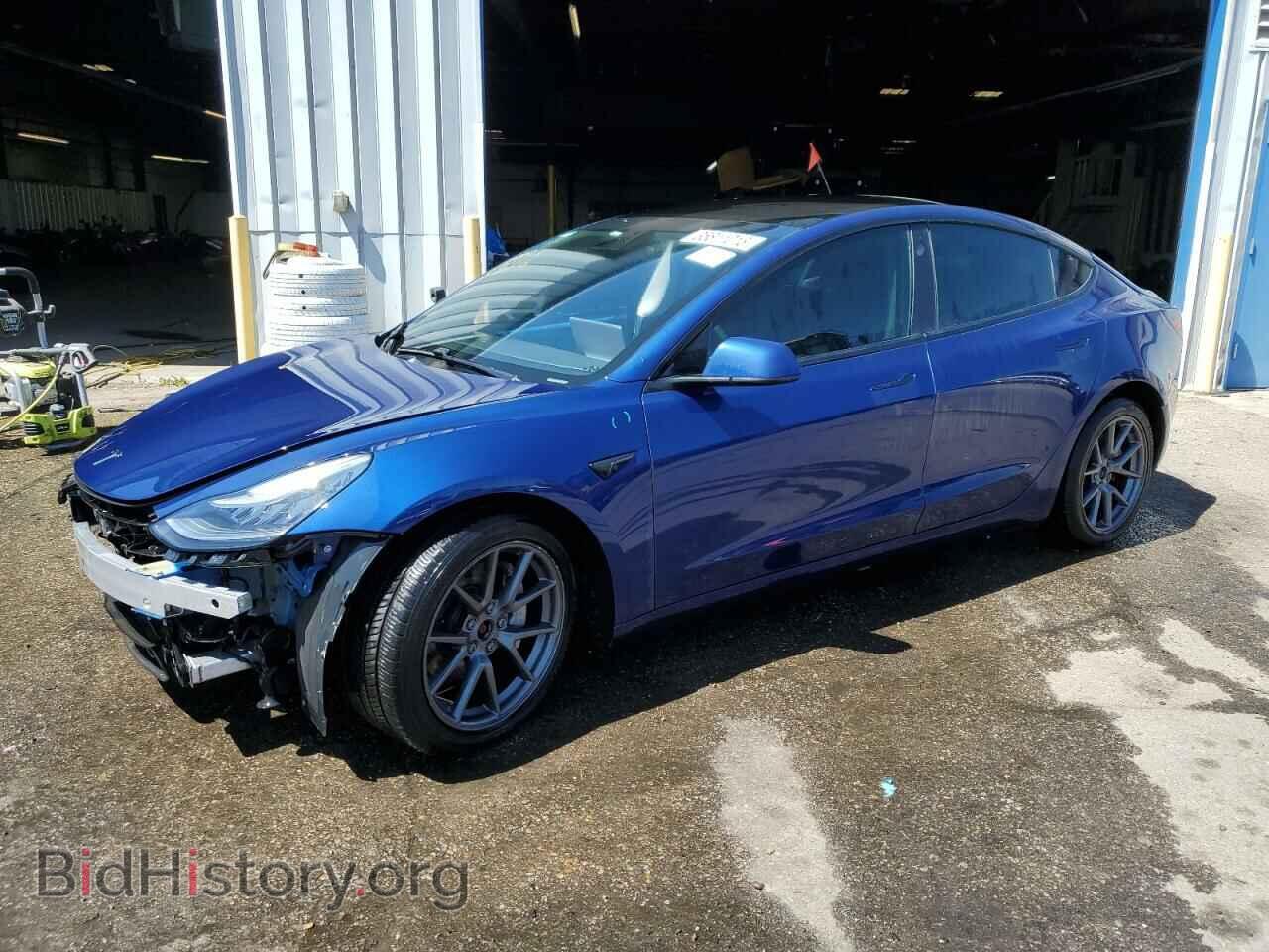 Фотография 5YJ3E1EB9MF858136 - TESLA MODEL 3 2021