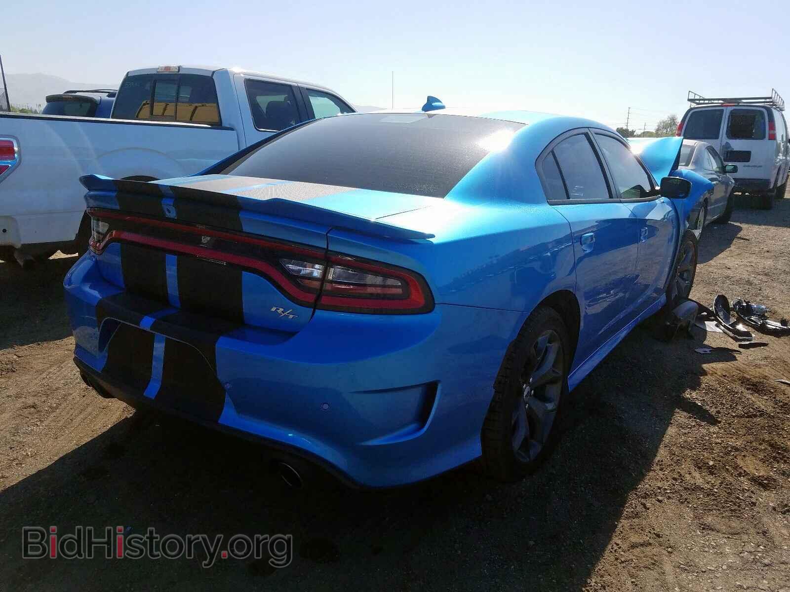 2019 DODGE CHARGER - VIN: 2C3CDXCT0KH554271 - Фото 4