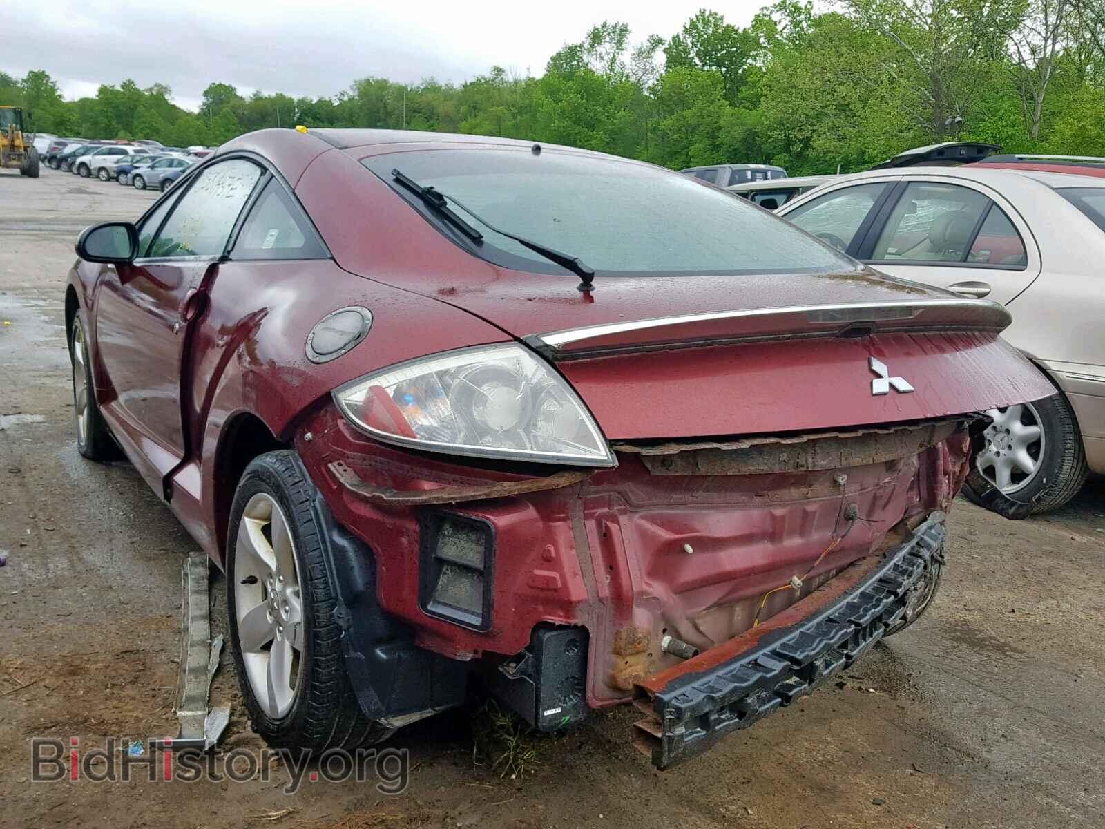 2007 MITSUBISHI ECLIPSE - VIN: 4A3AK24F37E016437 - Фото 3