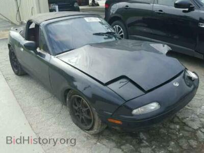 1993 Mazda MIATA MX-5 Miata, черный — VIN JM1NA3516P1407928, Copart