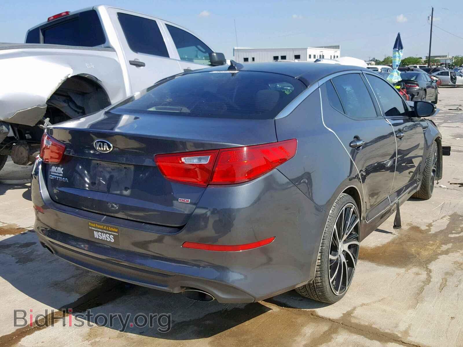 2015 KIA OPTIMA LX - VIN: KNAGM4A70F5620619 - Фото 4