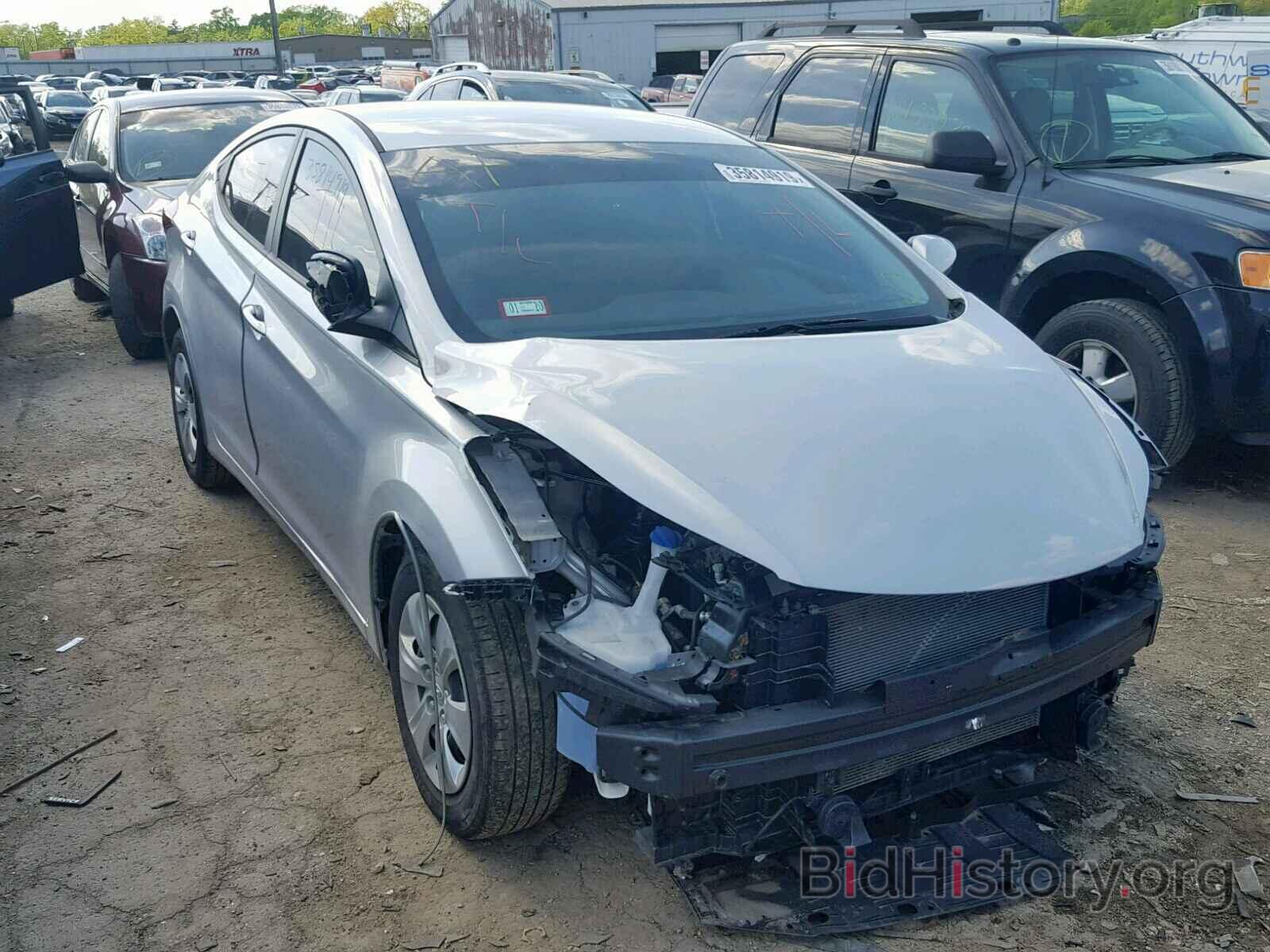 Фотография KMHDH4AE8GU530002 - HYUNDAI ELANTRA 2016