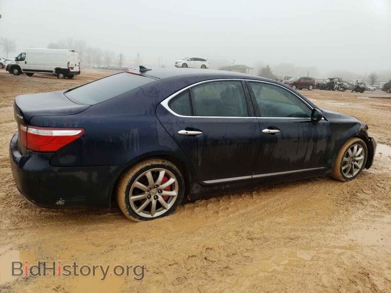 2007 LEXUS LS460 - VIN: JTHBL46F375030950 - Фото 3