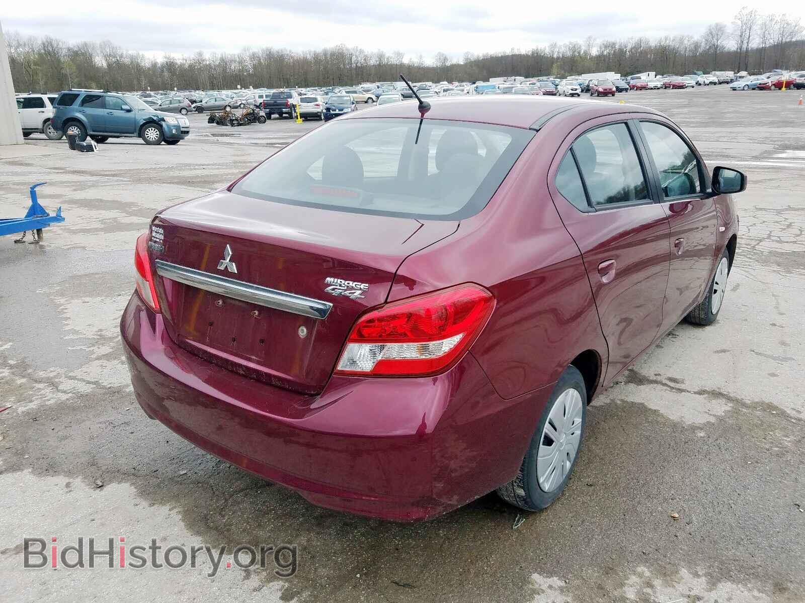 2017 MITSUBISHI MIRAGE - VIN: ML32F3FJ5HHF12106 - Фото 4