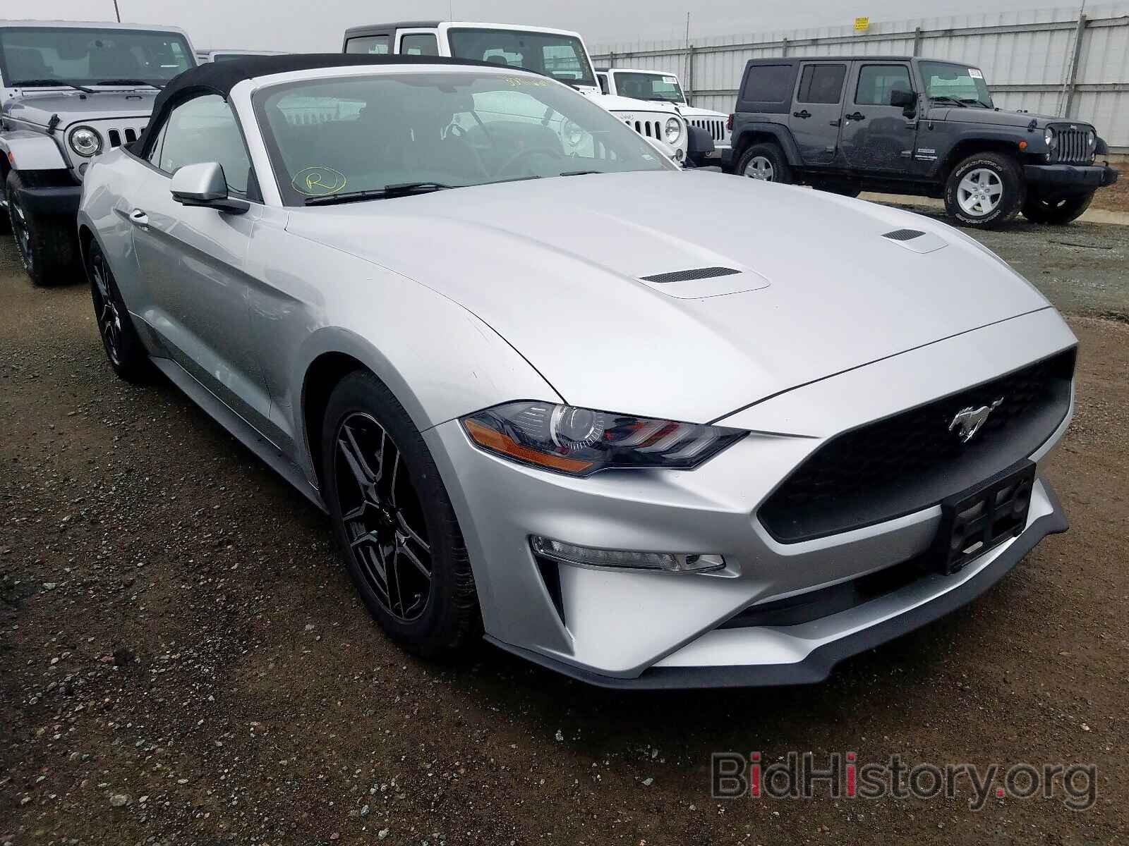 Photo 1FATP8UH9K5149302 - FORD MUSTANG 2019