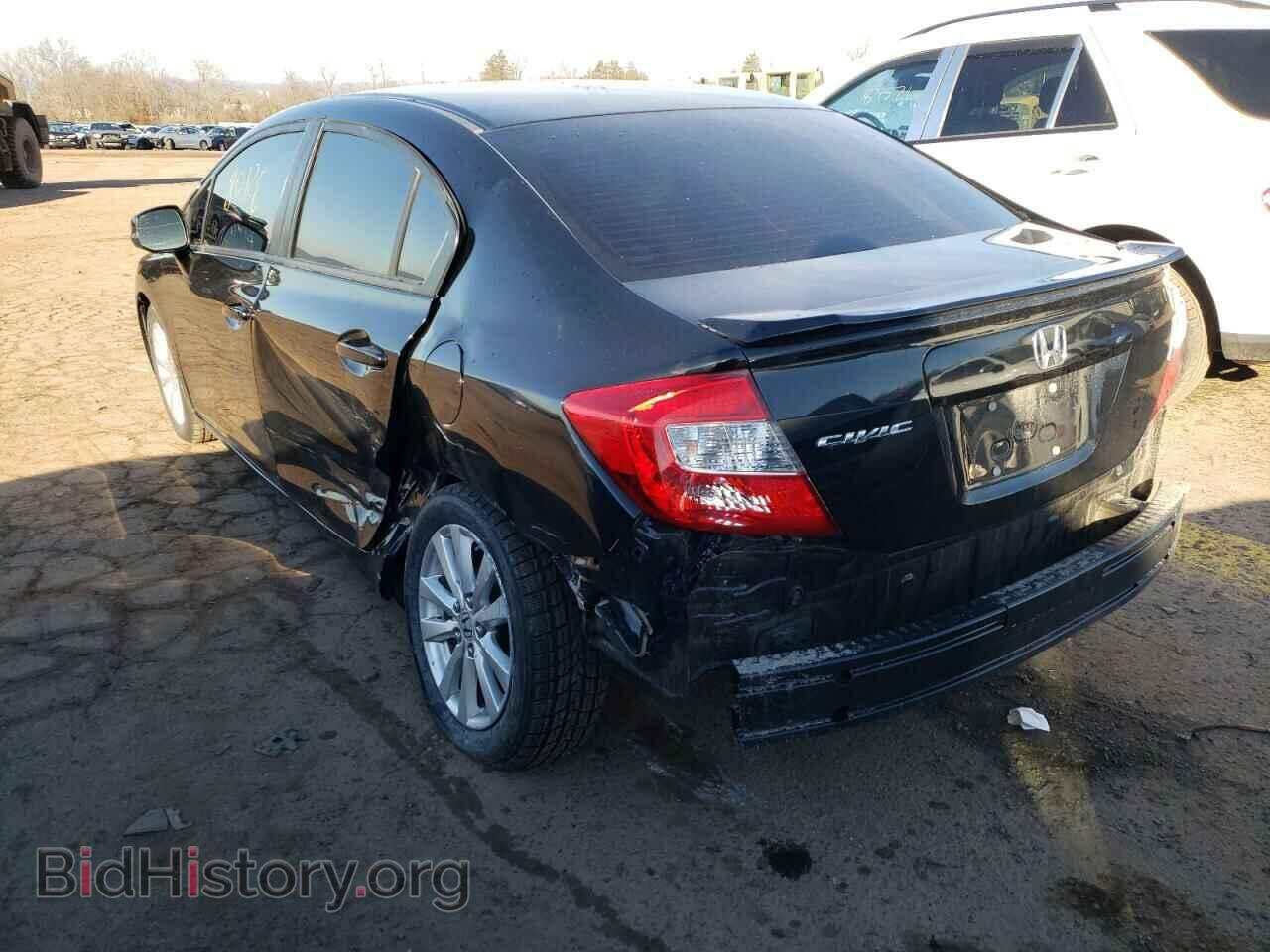 2012 HONDA CIVIC - VIN: 19XFB2F83CE338422 - Фото 3