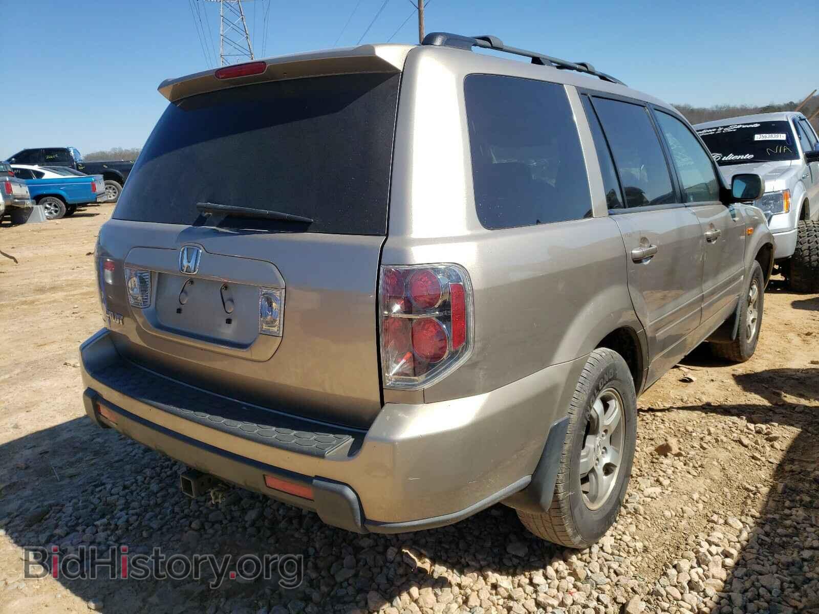 2007 HONDA PILOT - VIN: 5FNYF28547B033642 - Photo 4