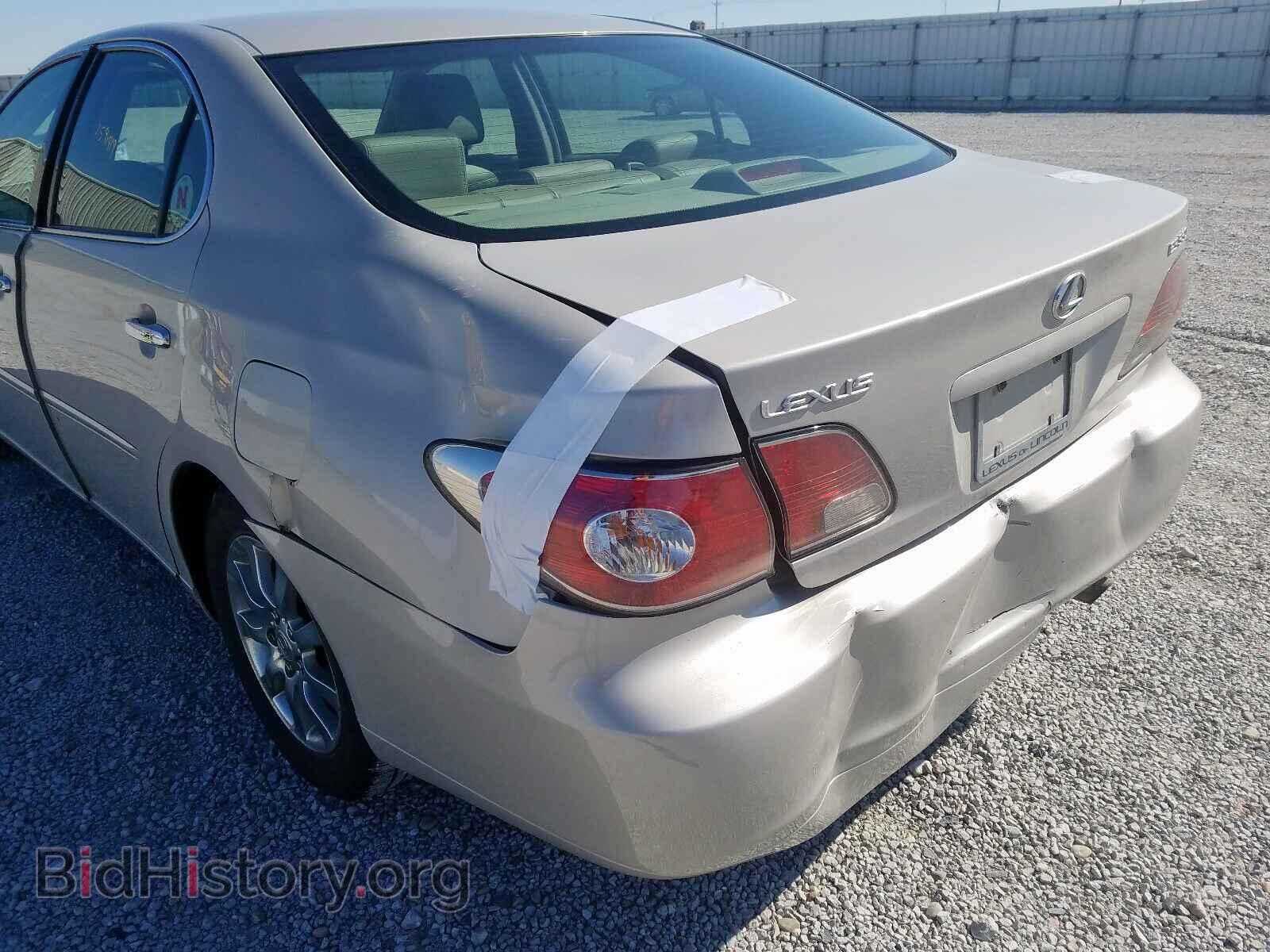 2004 LEXUS ES330 - VIN: JTHBA30G740019220 - Фото 9