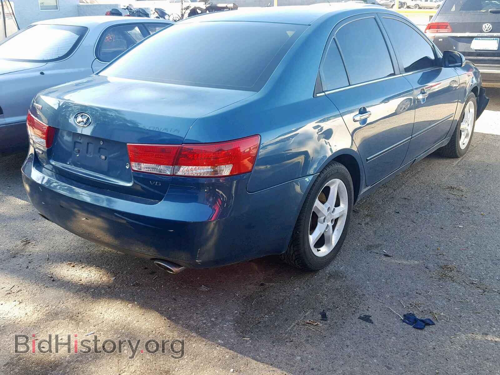 2007 HYUNDAI SONATA - VIN: 5NPEU46F87H215877 - Фото 4