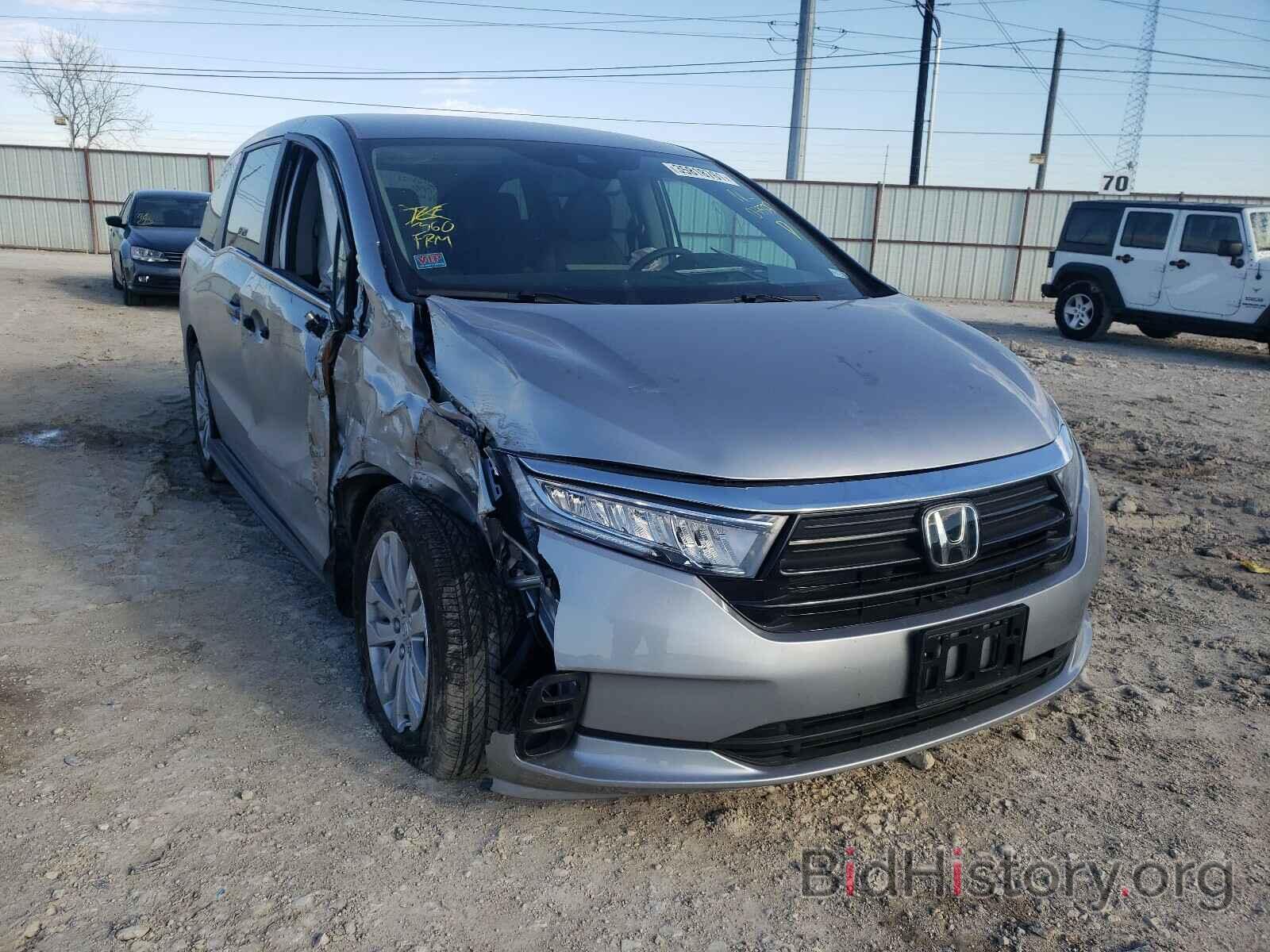 Фотография 5FNRL6H22MB033337 - HONDA ODYSSEY 2021