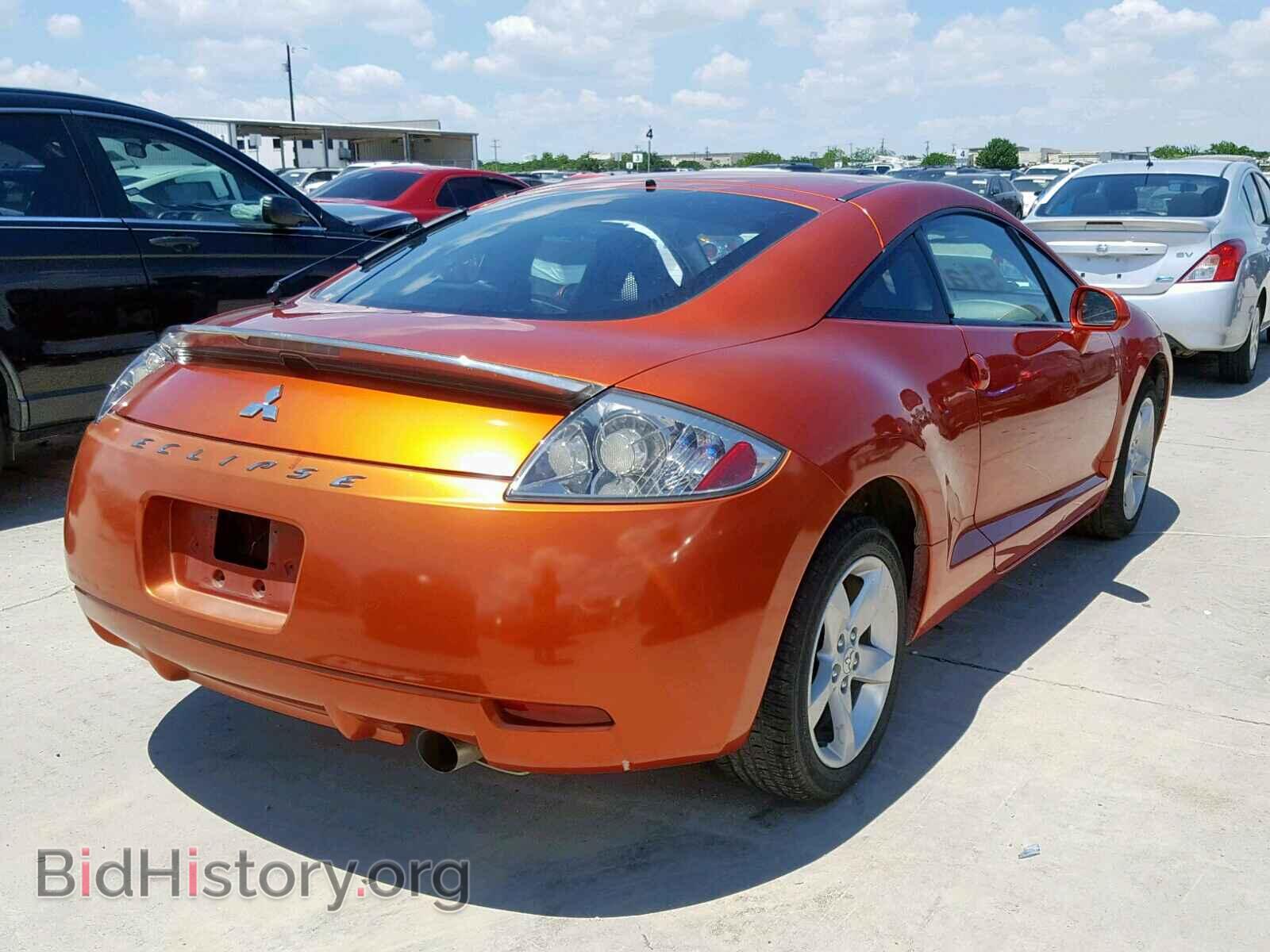 2007 MITSUBISHI ECLIPSE - VIN: 4A3AK24F17E002195 - Фото 4