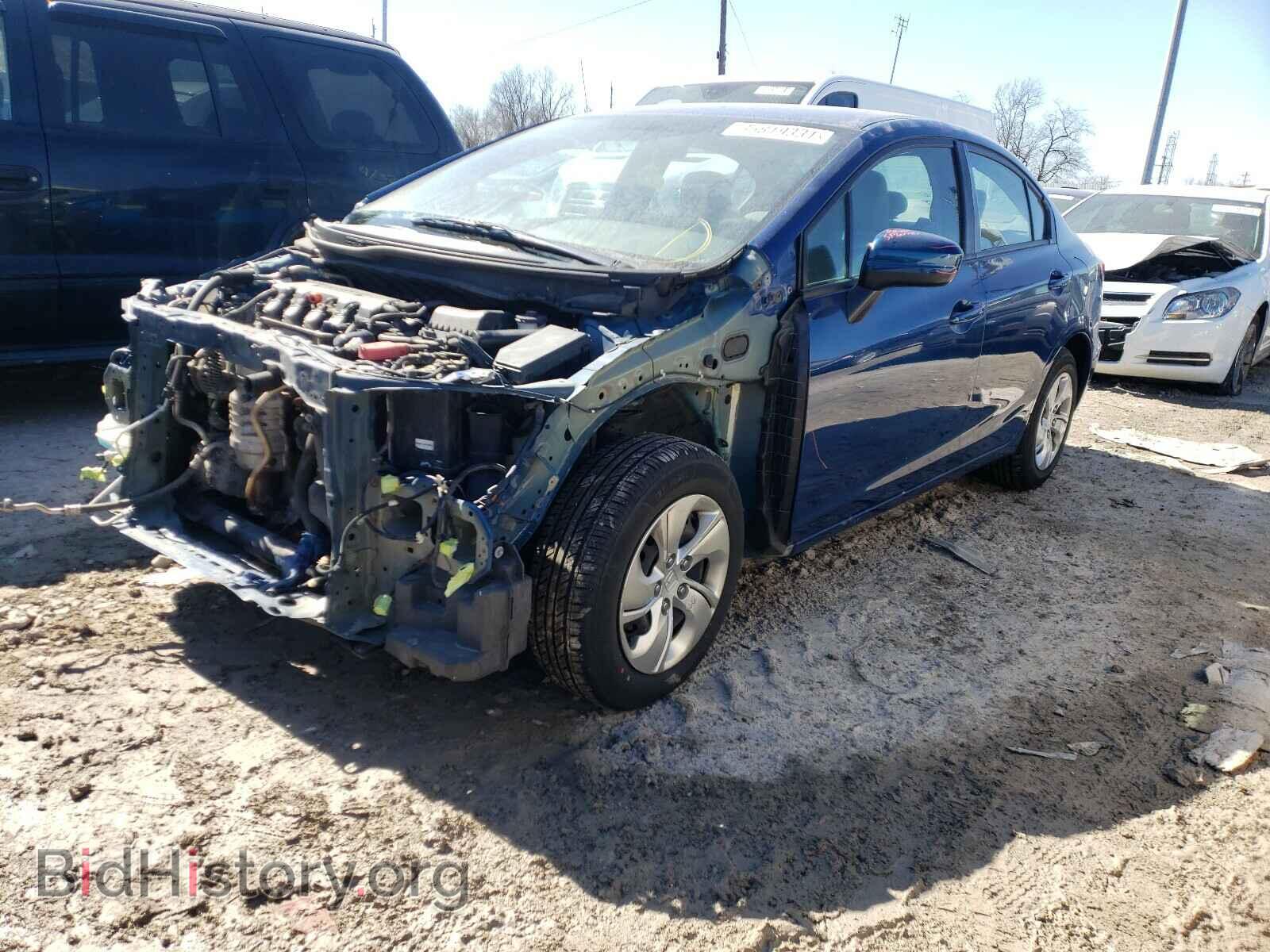 2015 HONDA CIVIC - VIN: 19XFB2F50FE036581 - Фото 2