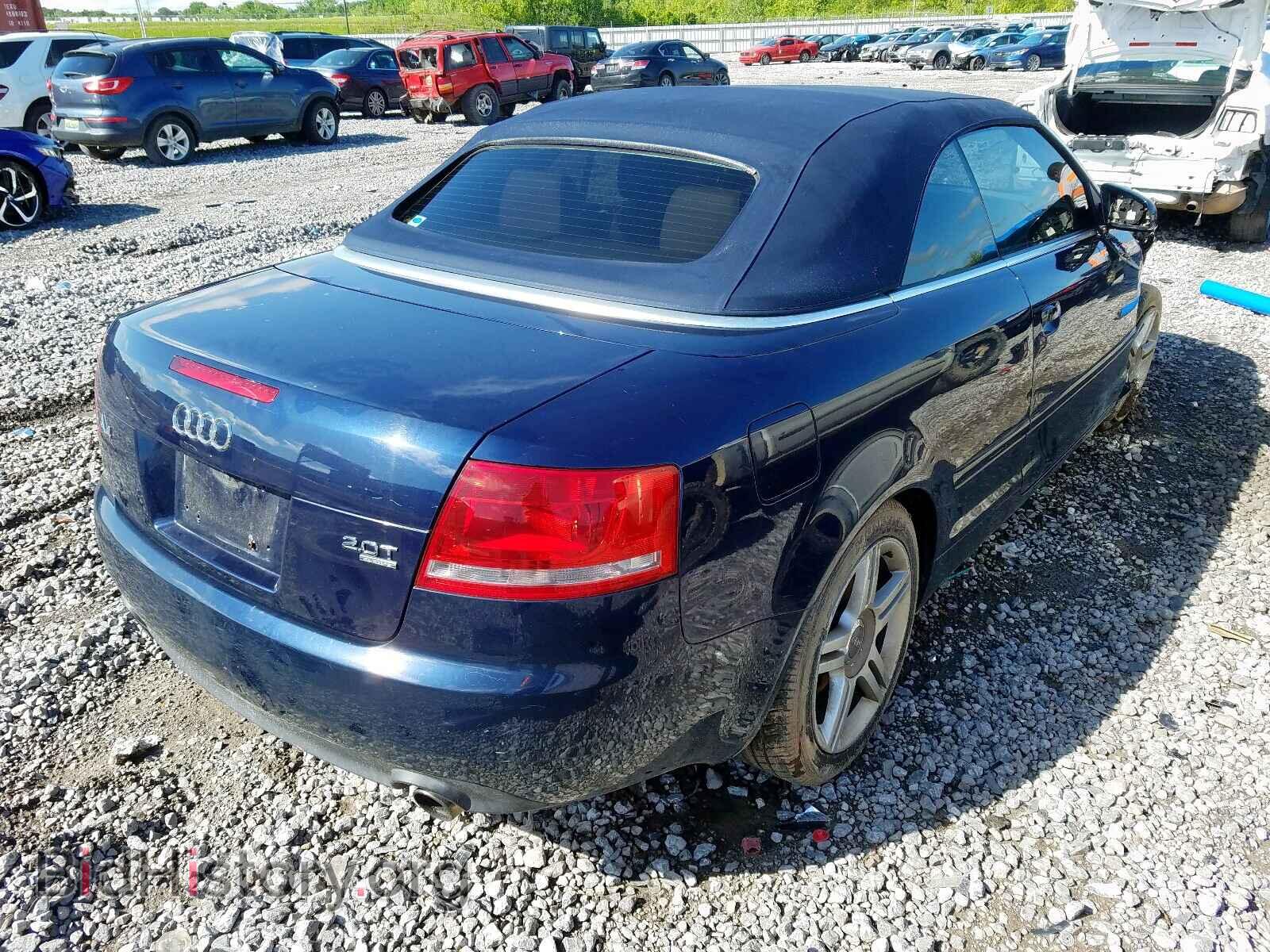 2007 AUDI A4 - VIN: WAUDF48H07K028149 - Фото 4