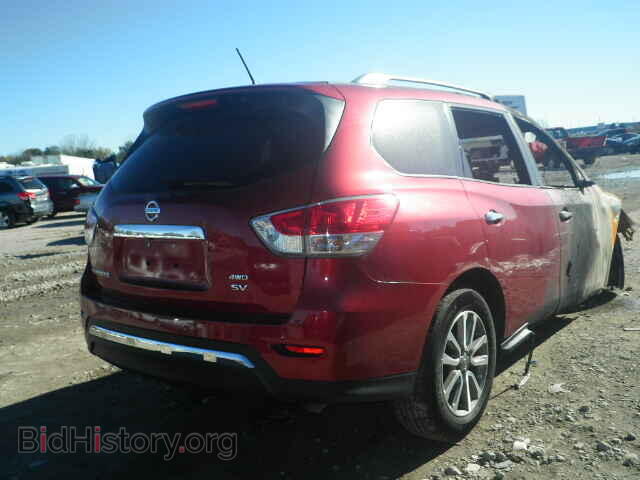 2014 NISSAN PATHFINDER - VIN: 5N1AR2MM7EC624155 - Фото 4
