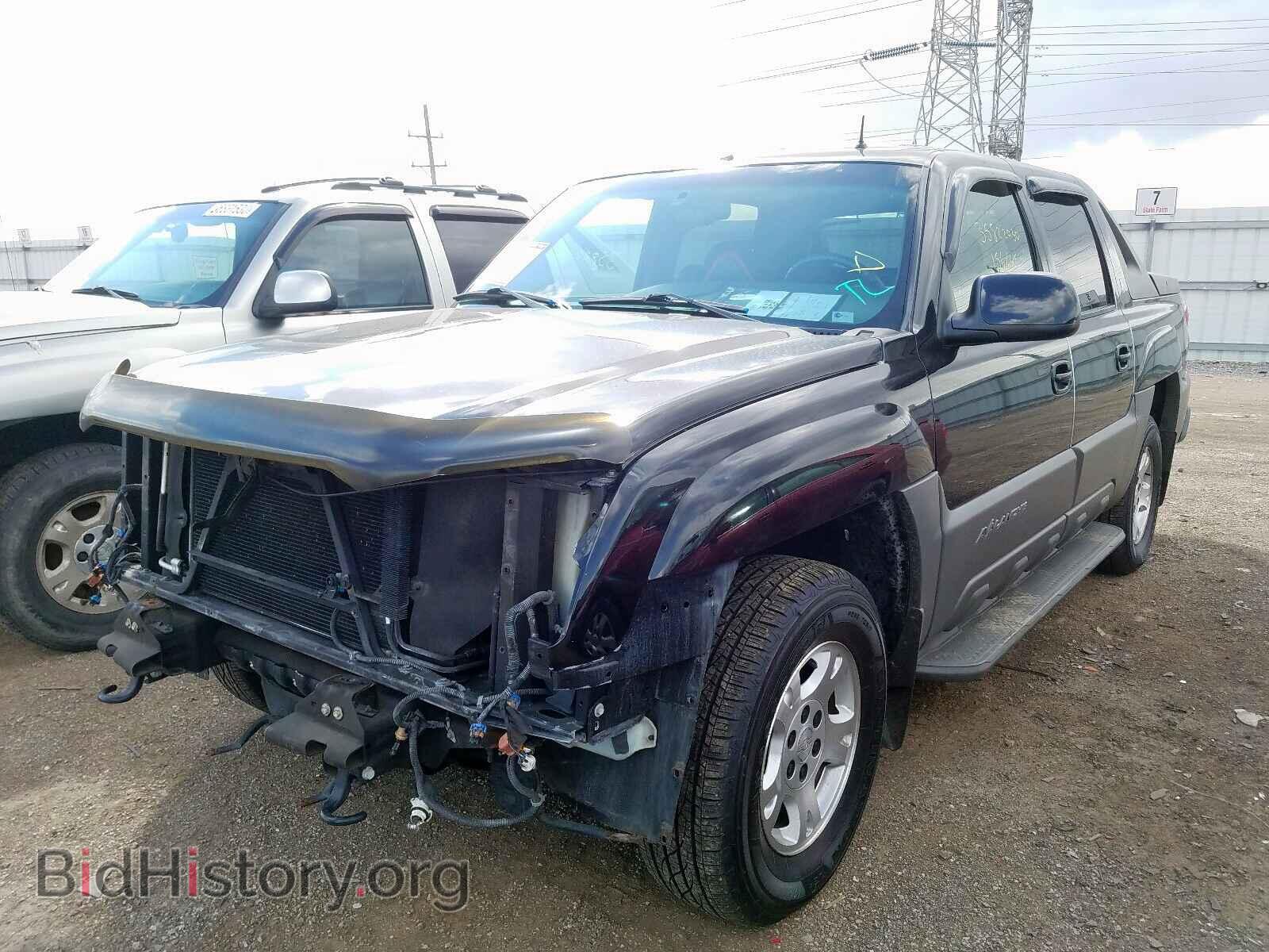2002 CHEVROLET AVALANCHE - VIN: 3GNEK13T42G163753 - Фото 2