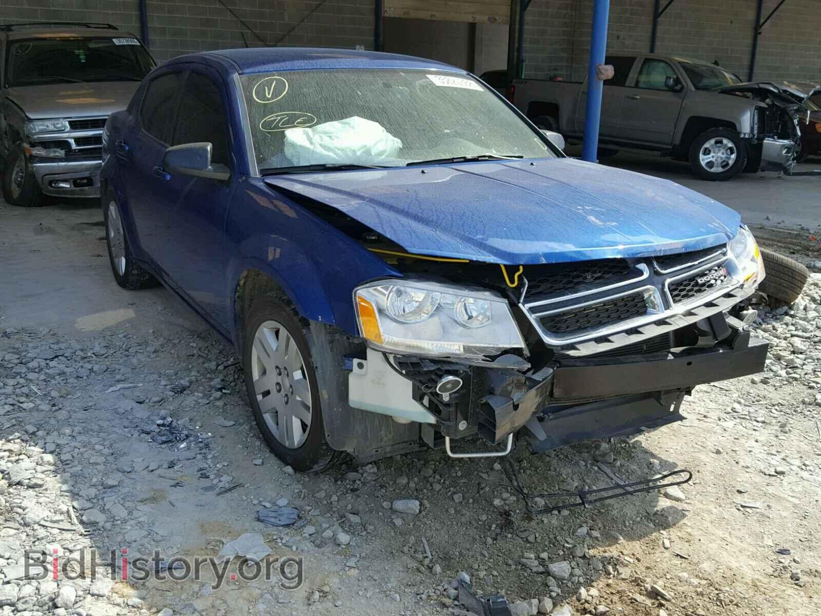 Photo 1C3CDZAG3EN193924 - DODGE AVENGER 2014