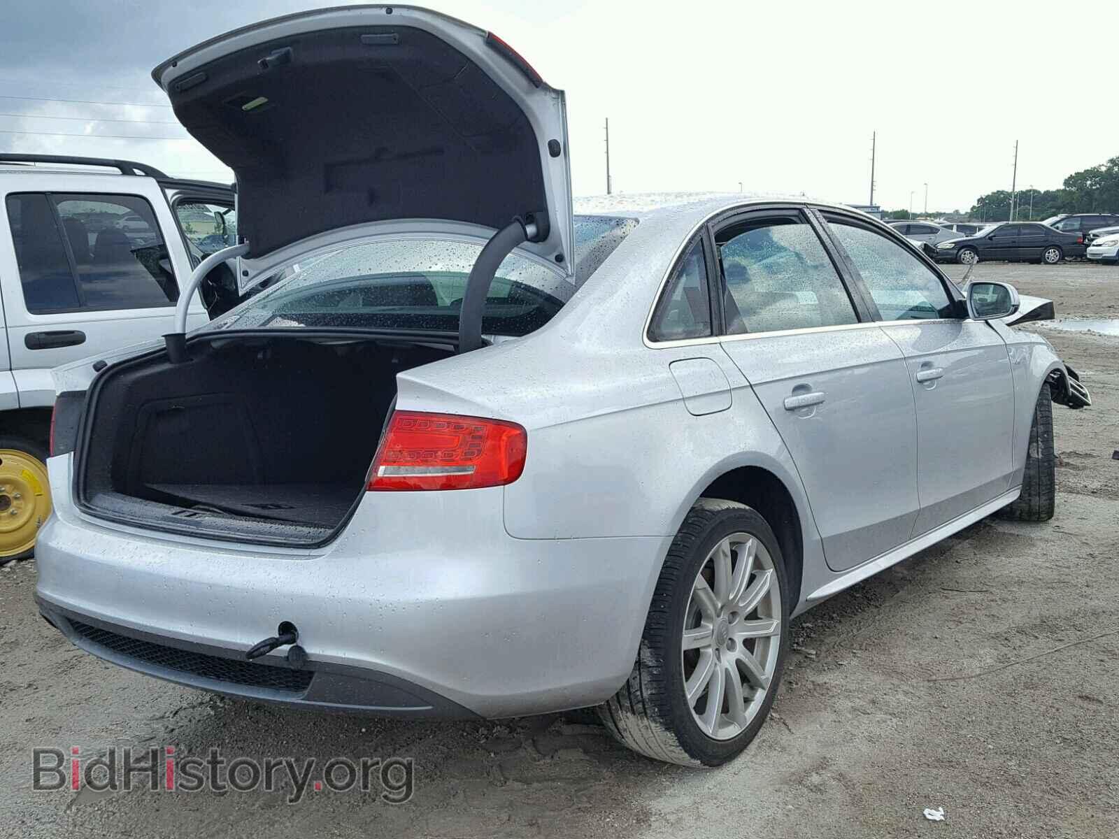 2012 AUDI A4 - VIN: WAUEFAFL2CA118803 - Photo 4