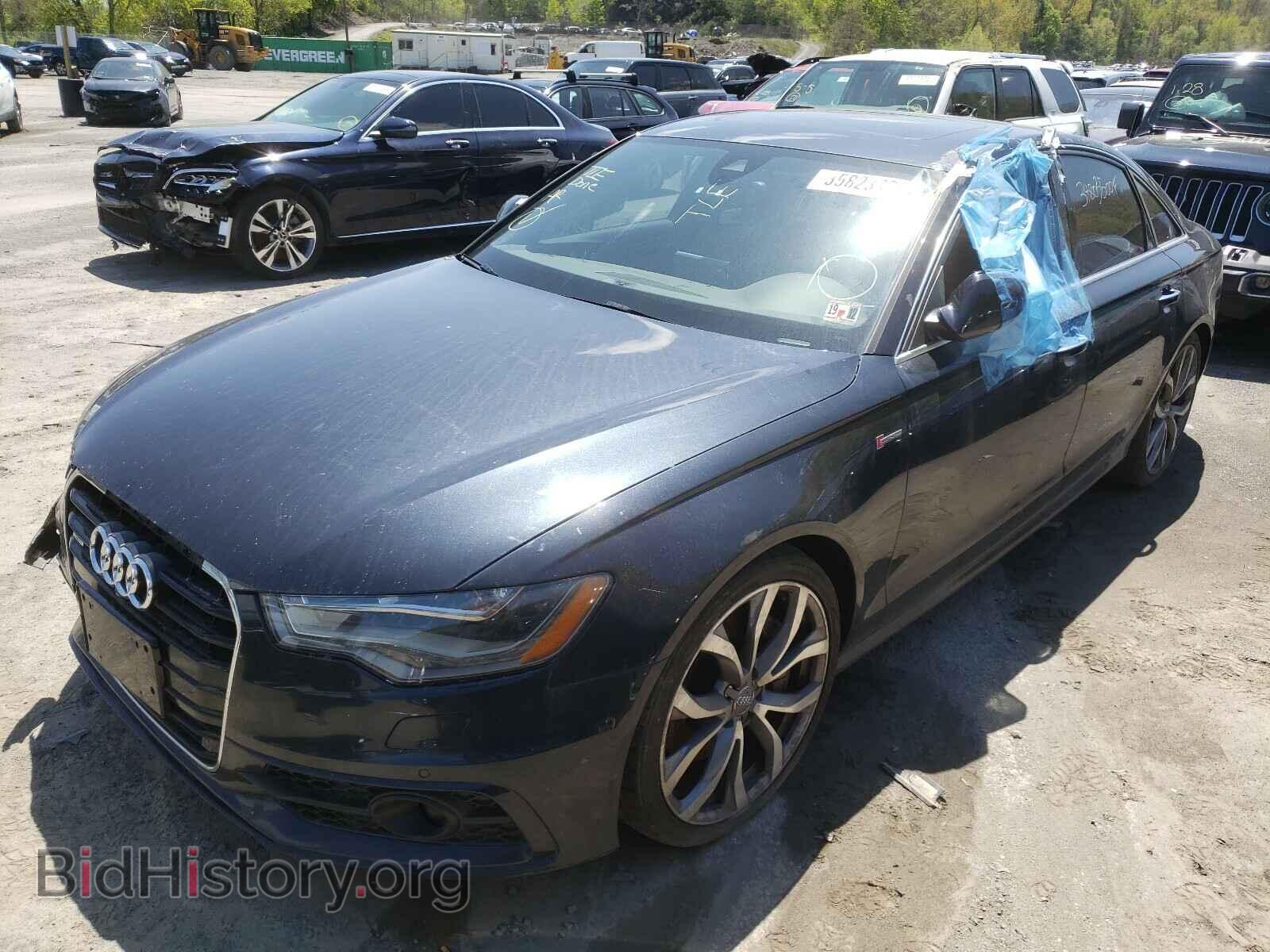 2014 AUDI A6 - VIN: WAUHGAFC1EN016981 - Фото 2