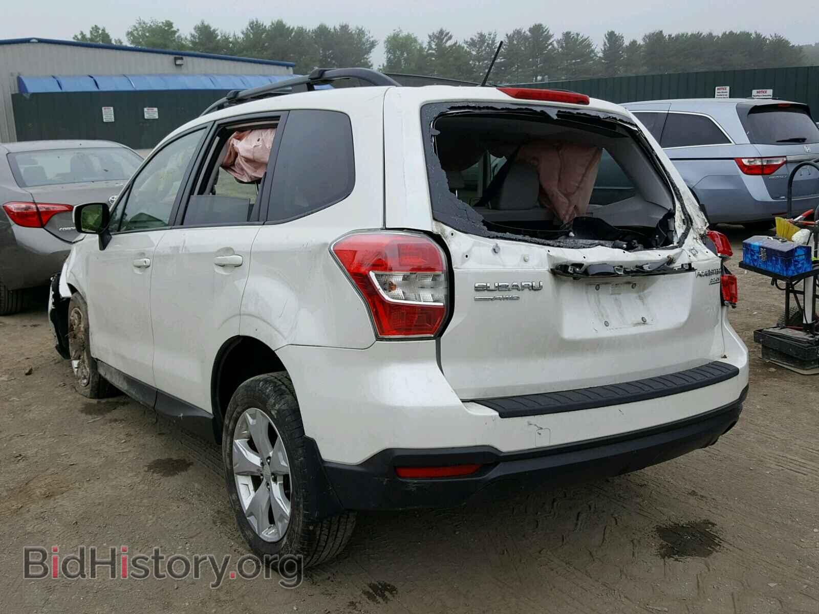 2015 SUBARU FORESTER - VIN: JF2SJADC8FH454752 - Фото 3