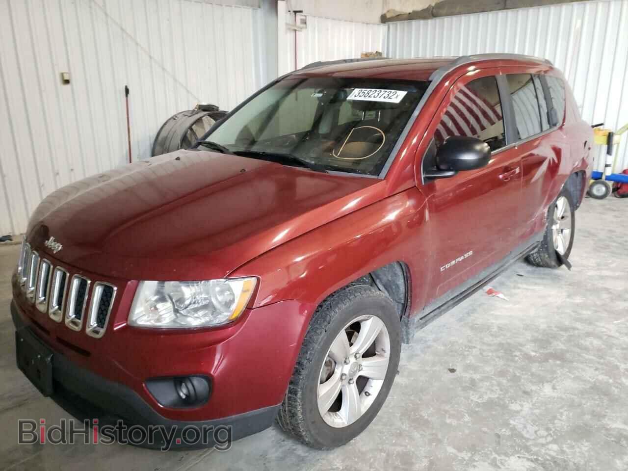 2012 JEEP COMPASS - VIN: 1C4NJDBB6CD650943 - Фото 2