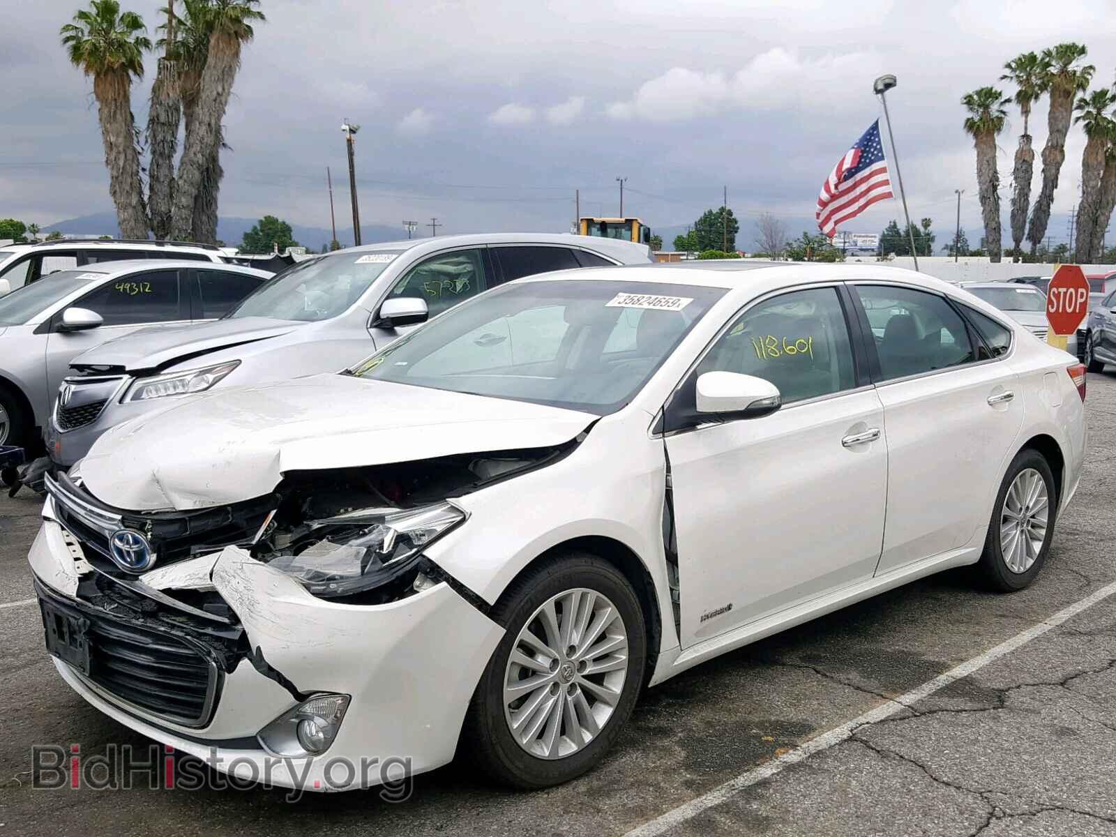 2014 TOYOTA AVALON - VIN: 4T1BD1EB8EU026743 - Фото 2