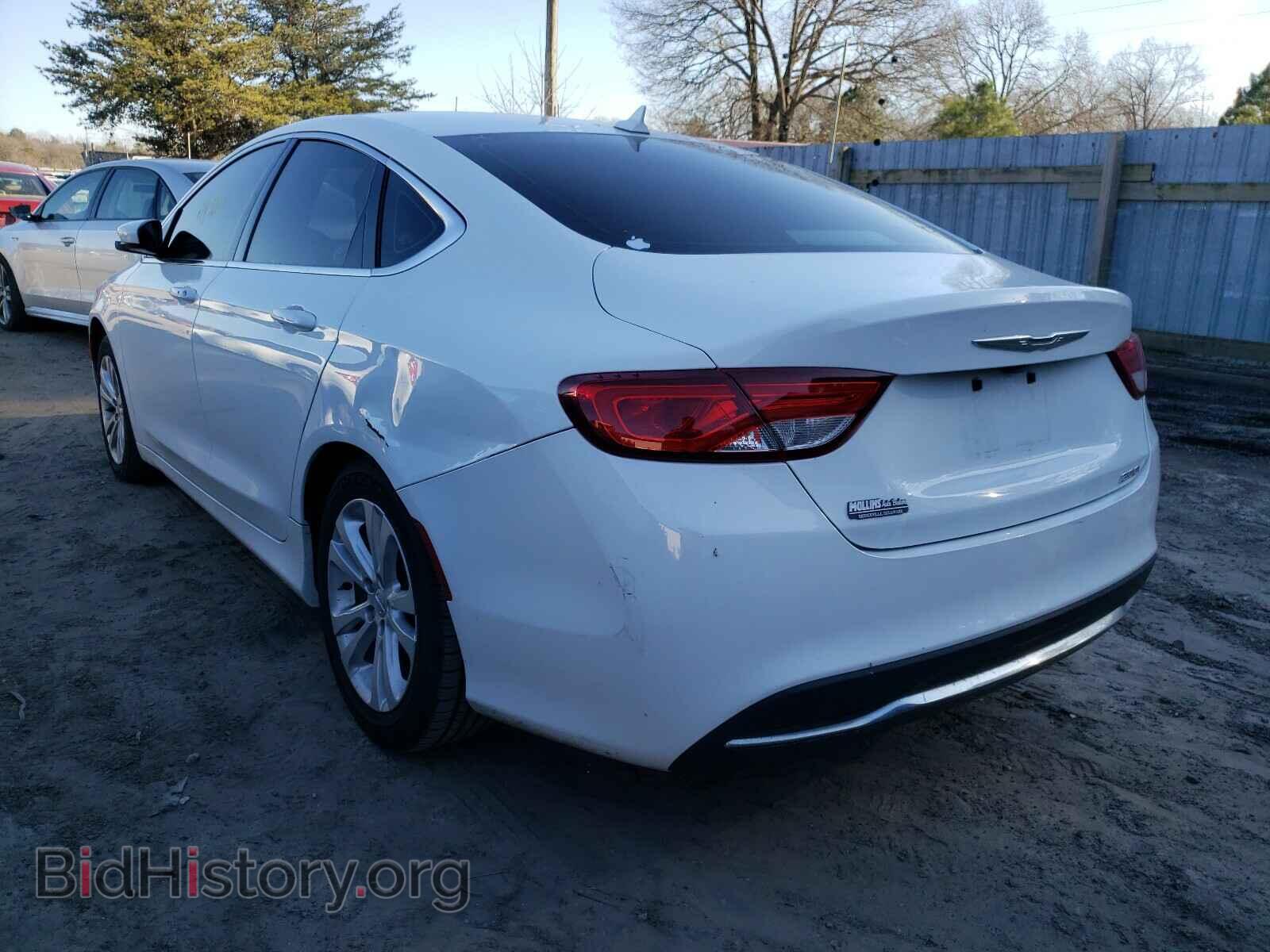 2015 CHRYSLER 200 - VIN: 1C3CCCAB9FN653870 - Фото 3