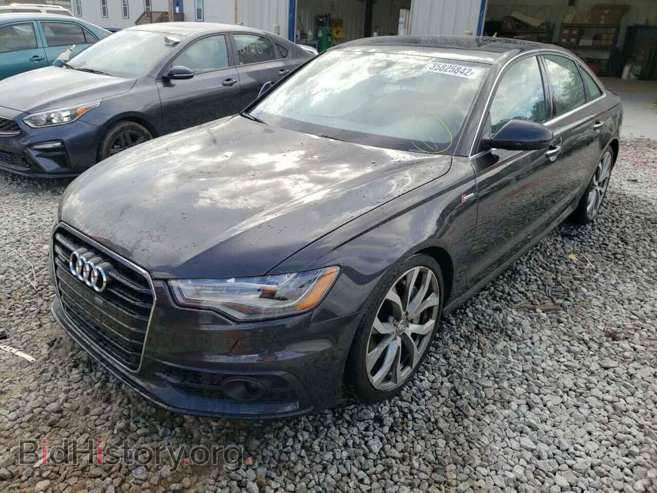 2013 AUDI A6 - VIN: WAUHGAFC3DN117213 - Фото 2