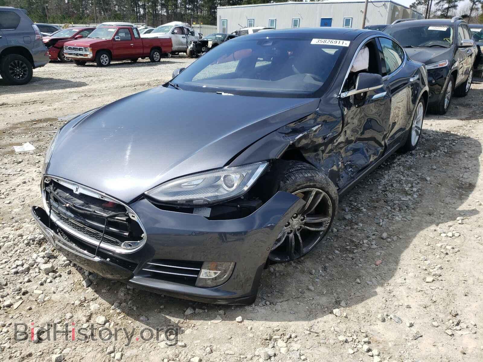 2015 TESLA MODEL S - VIN: 5YJSA1S20FF099469 - Photo 2