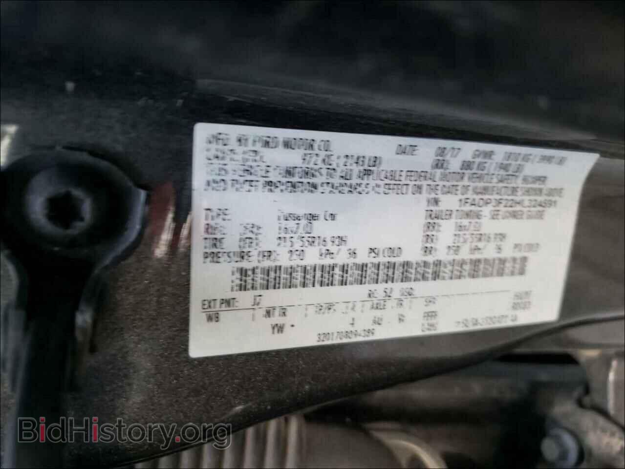 2017 FORD FOCUS - VIN: 1FADP3F22HL324591 - Фото 10