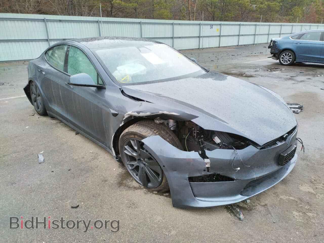 Photo 5YJSA1E55MF454607 - TESLA MODEL S 2021