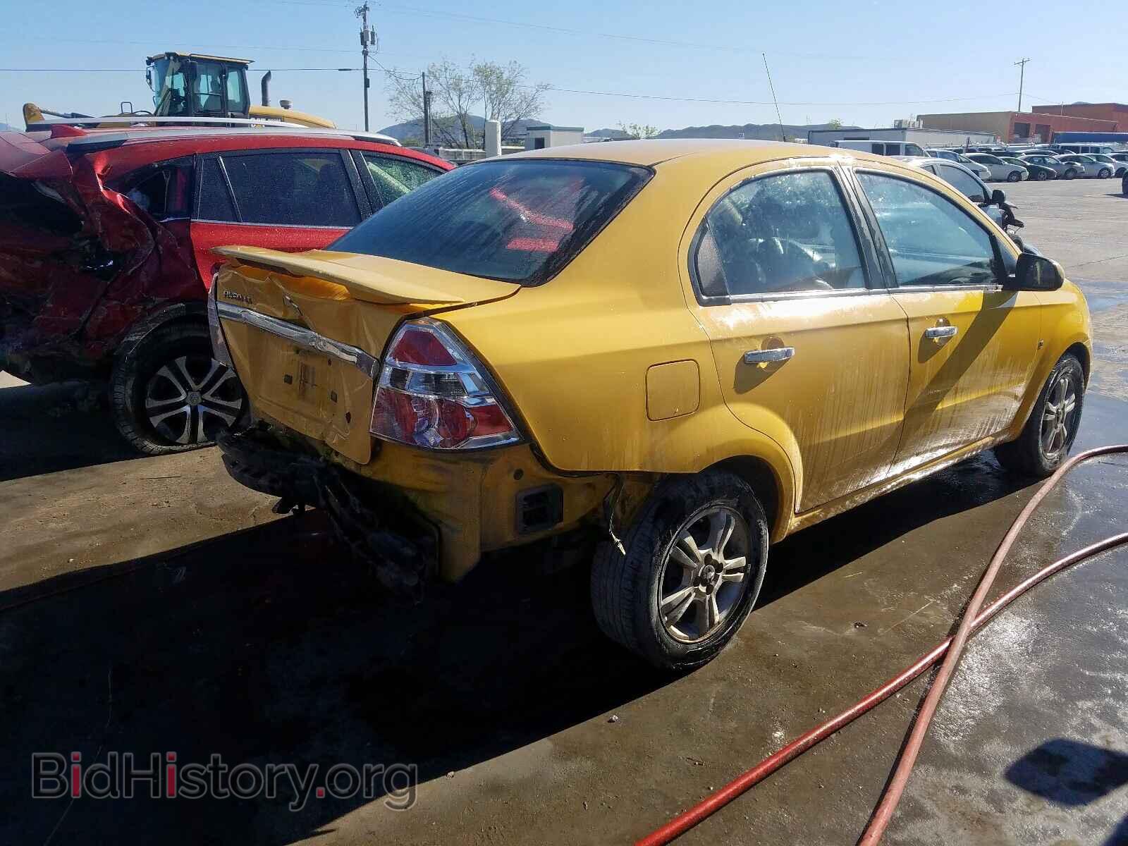 2009 CHEVROLET AVEO - VIN: KL1TG56EX9B615009 - Фото 4