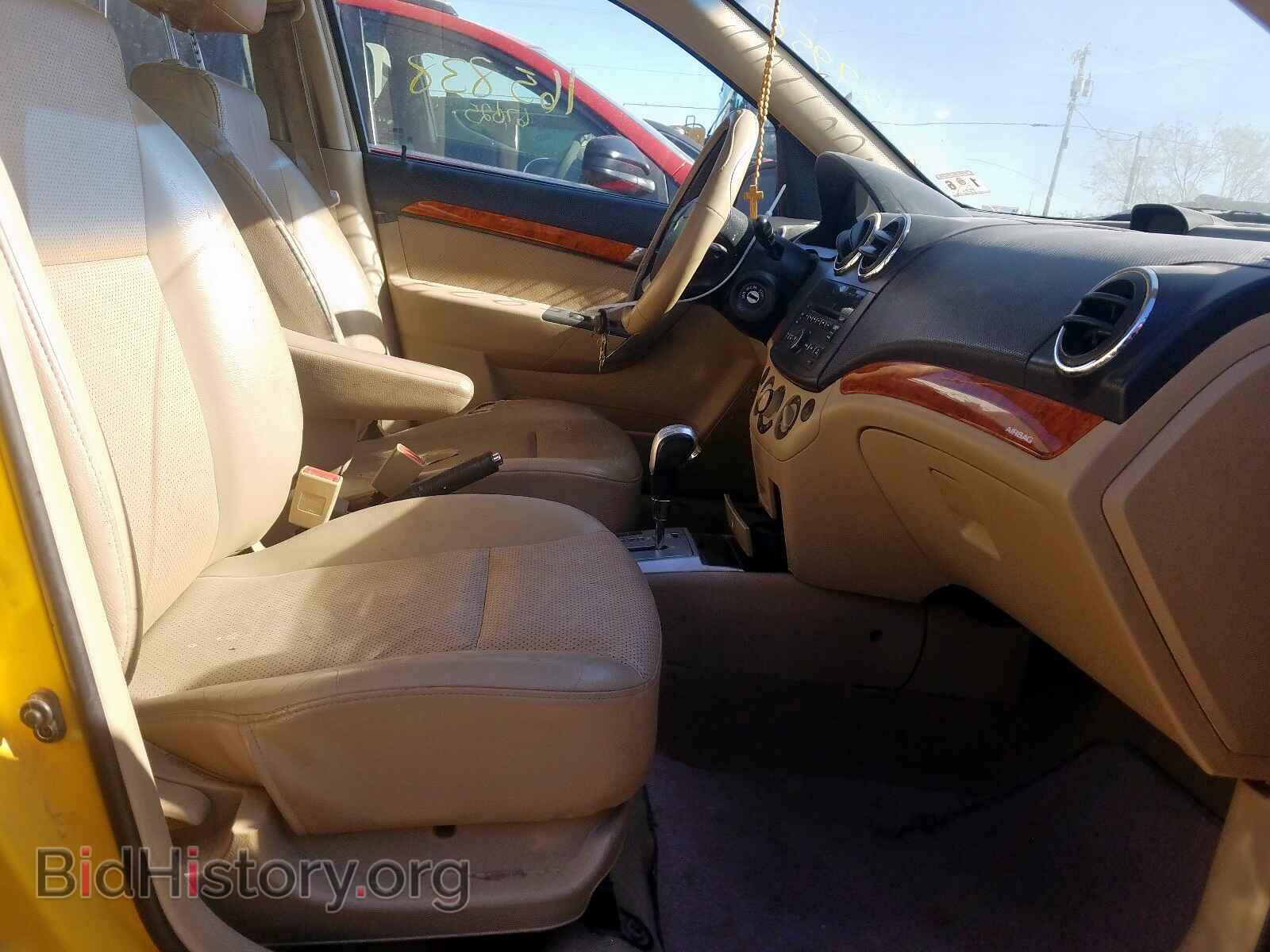 2009 CHEVROLET AVEO - VIN: KL1TG56EX9B615009 - Фото 5