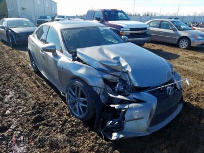 2014 Lexus IS IS 350, серый — VIN JTHCE1D23E5001605, Copart