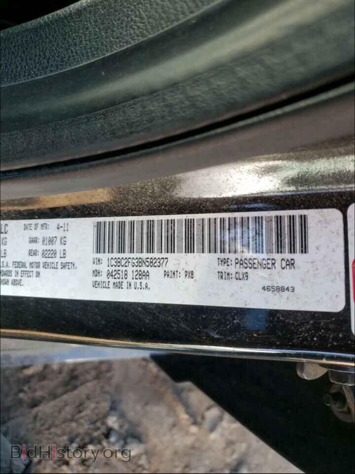 2011 CHRYSLER 200 - VIN: 1C3BC2FG3BN582377 - Фото 10