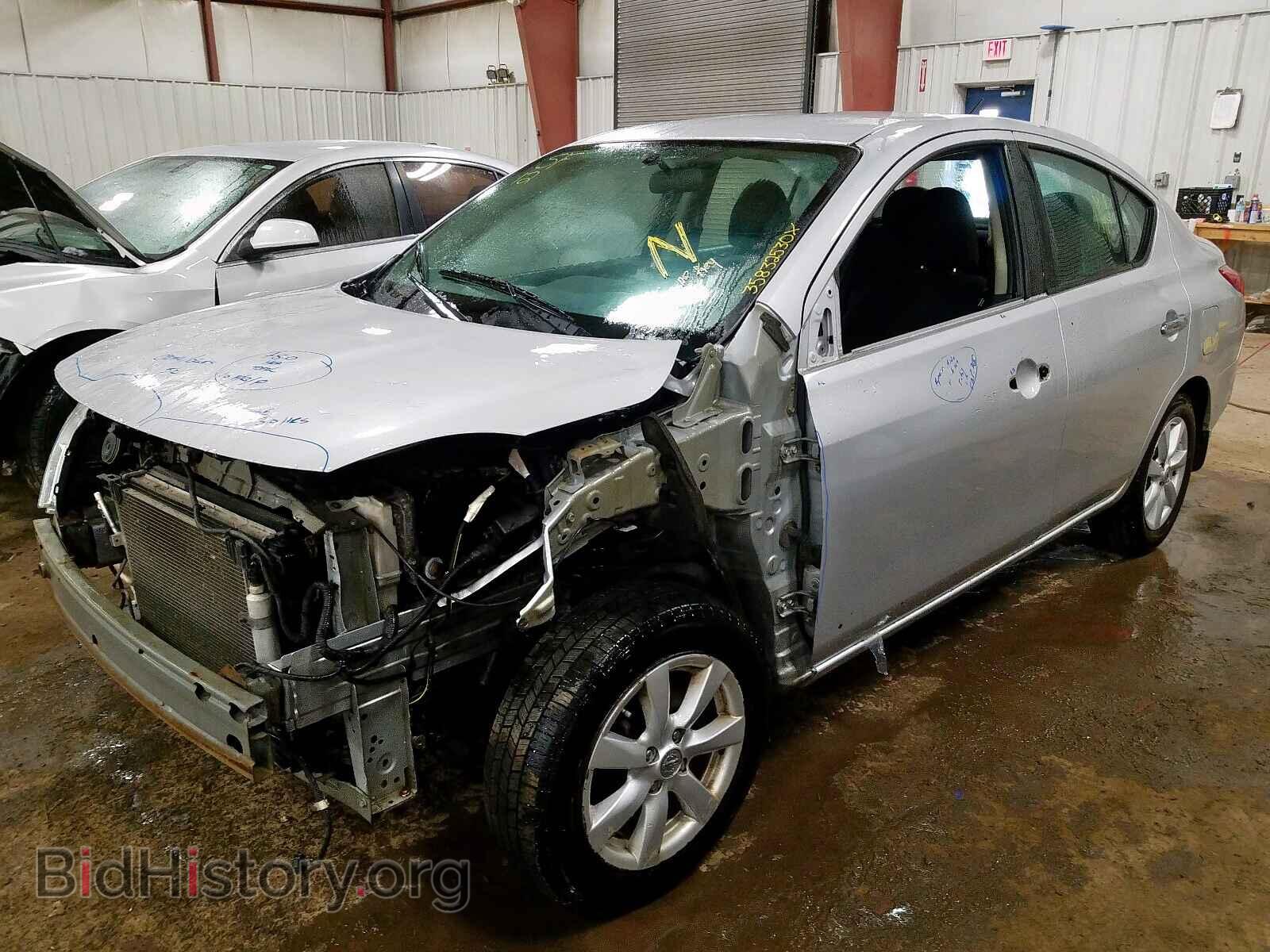 2012 NISSAN VERSA - VIN: 3N1CN7AP6CL890520 - Фото 2