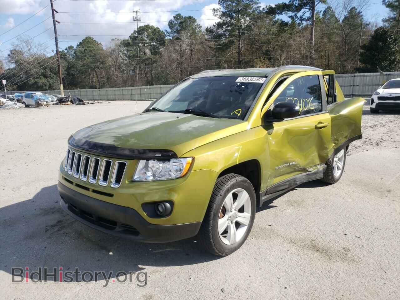 2012 JEEP COMPASS - VIN: 1C4NJDBB5CD563891 - Фото 2