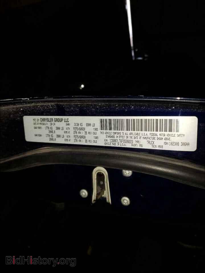 2015 RAM 1500 - VIN: 1C6RR7LT6FS528223 - Фото 10