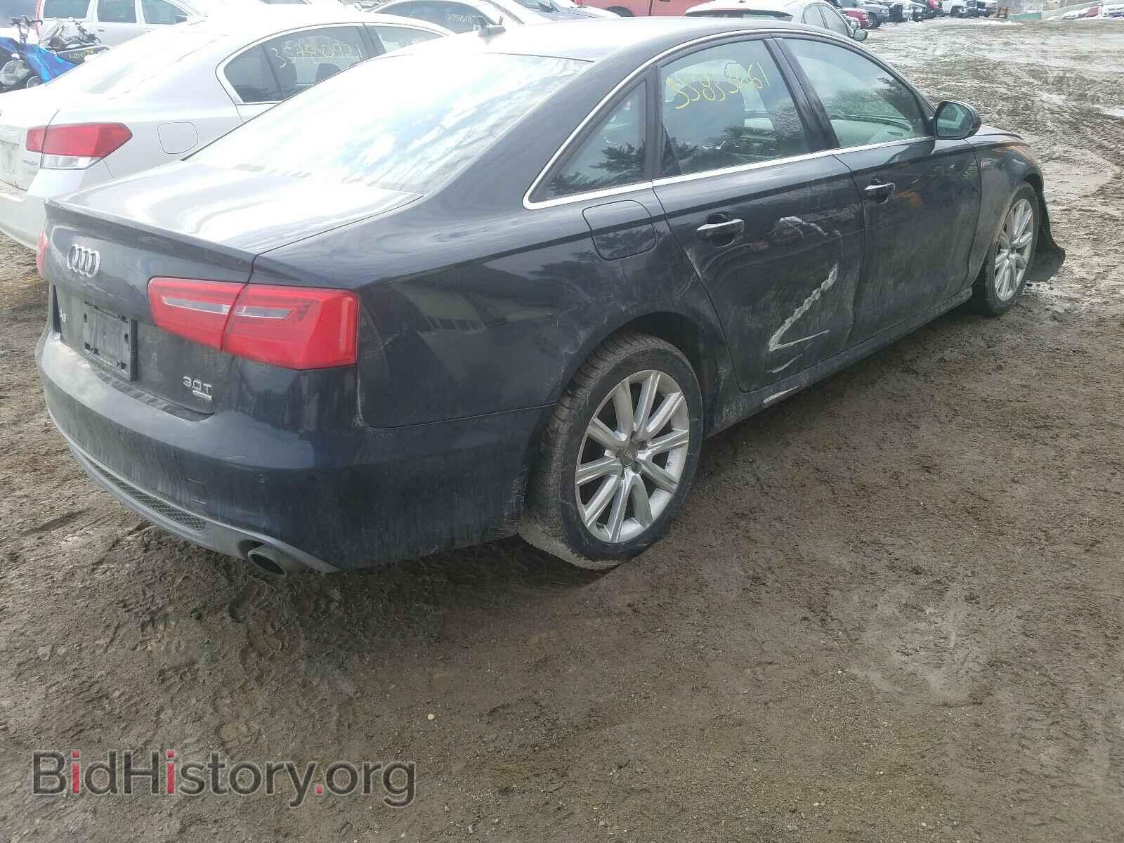 2014 AUDI A6 - VIN: WAUHGAFC0EN046697 - Фото 4