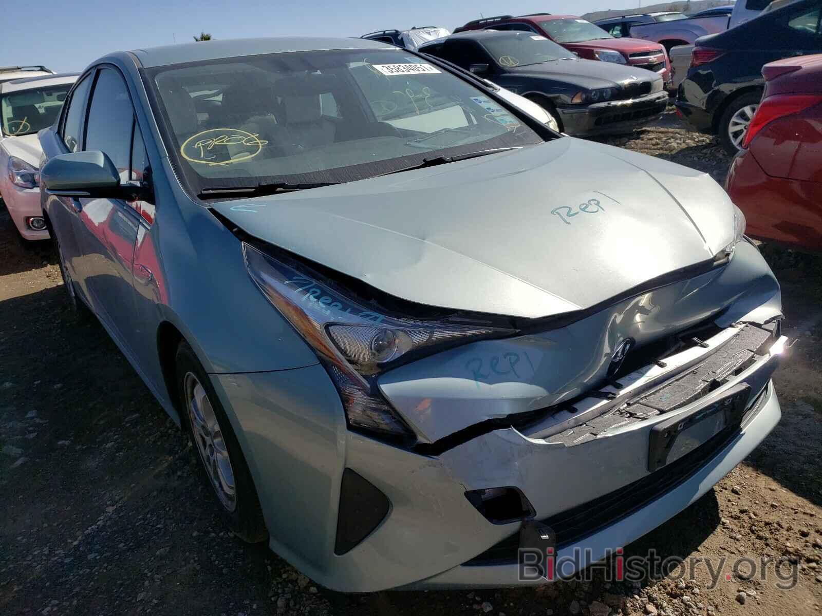 Photo JTDKARFUXG3519053 - TOYOTA PRIUS 2016